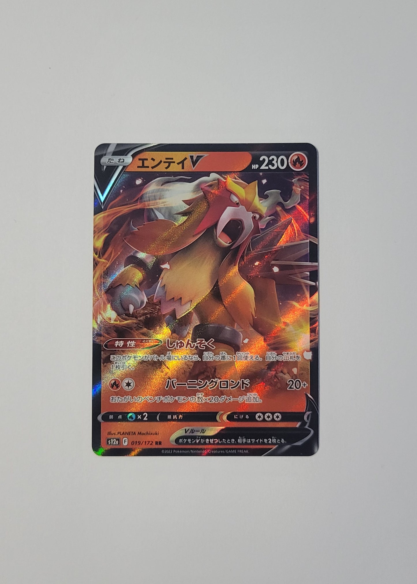 Entei V 019/172 - VSTAR Universe (Japanese)