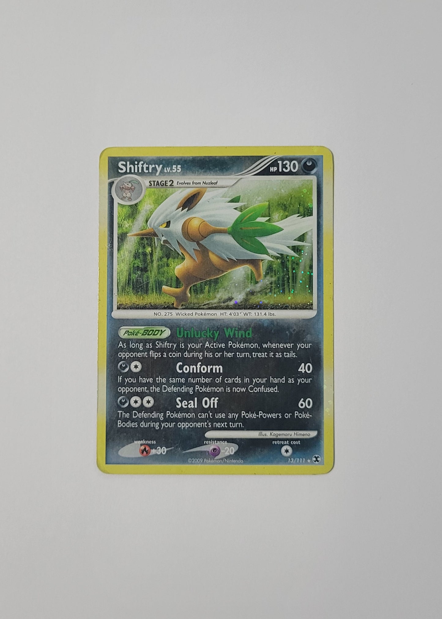 Shiftry 13/111 - Rising Rivals