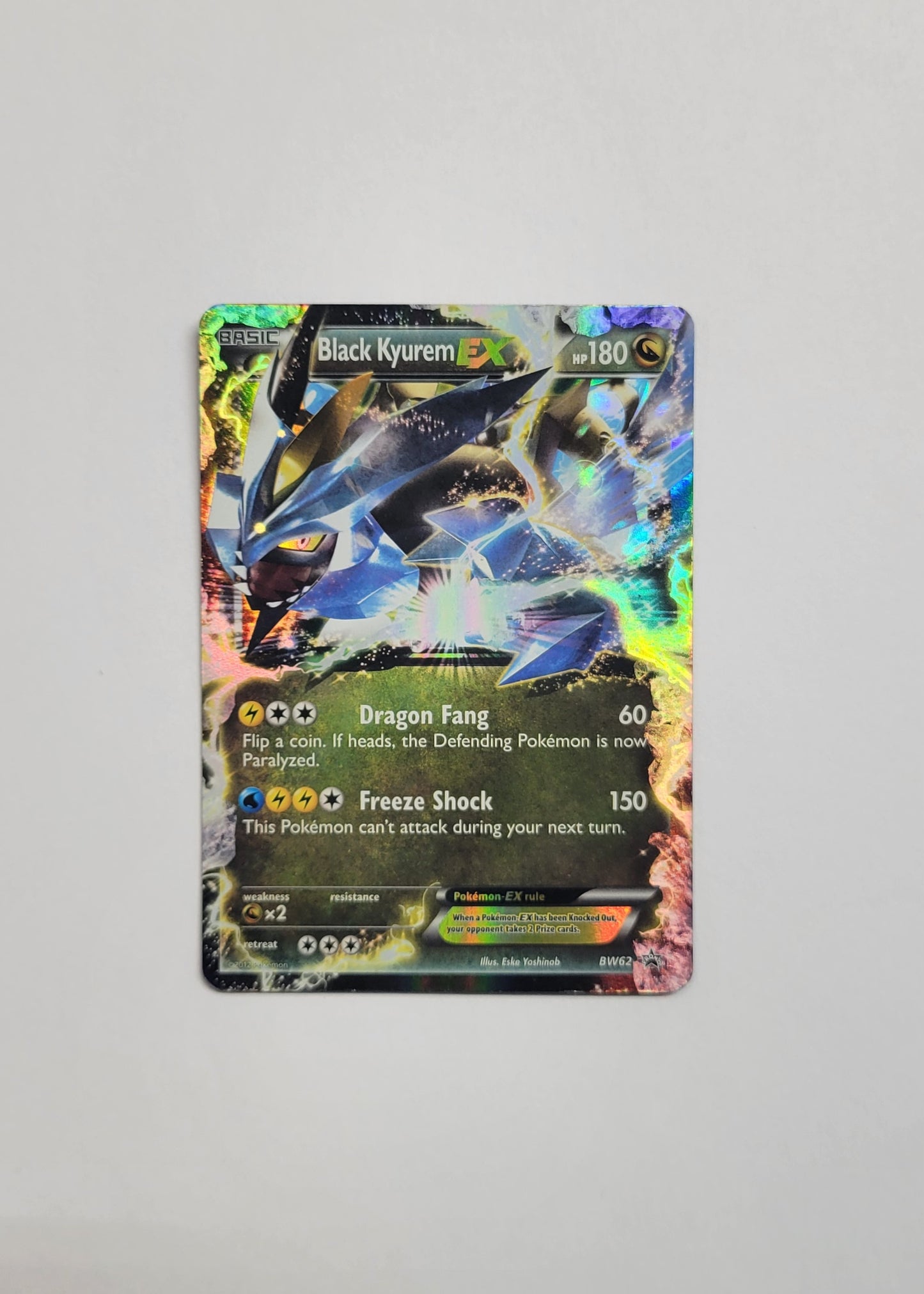 Black Kyurem EX BW62 - Black Star Promo