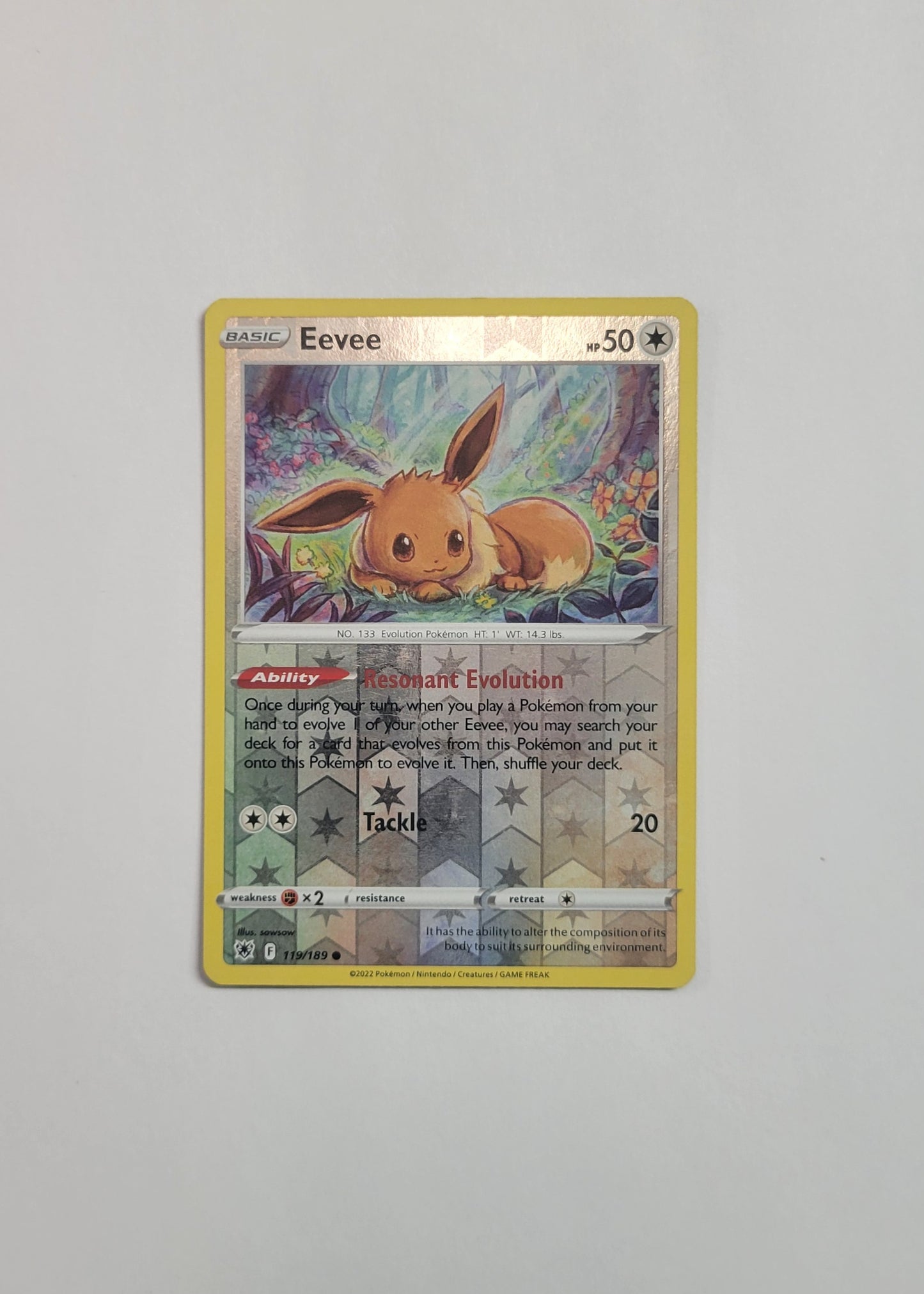 Eevee 119/189 (Reverse Holo) - Astral Radiance