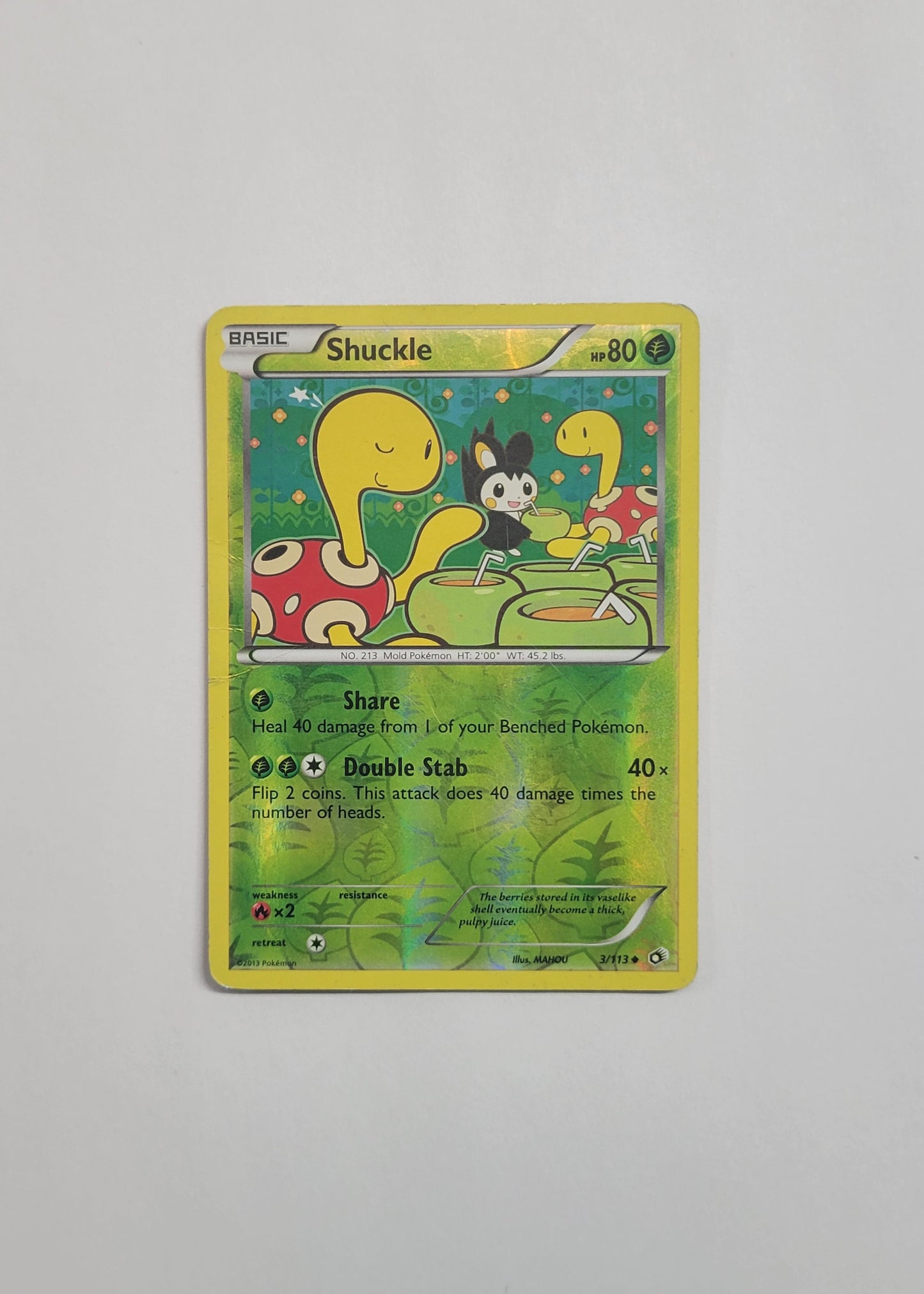 Shuckle 3/113 - Legendary Treasures