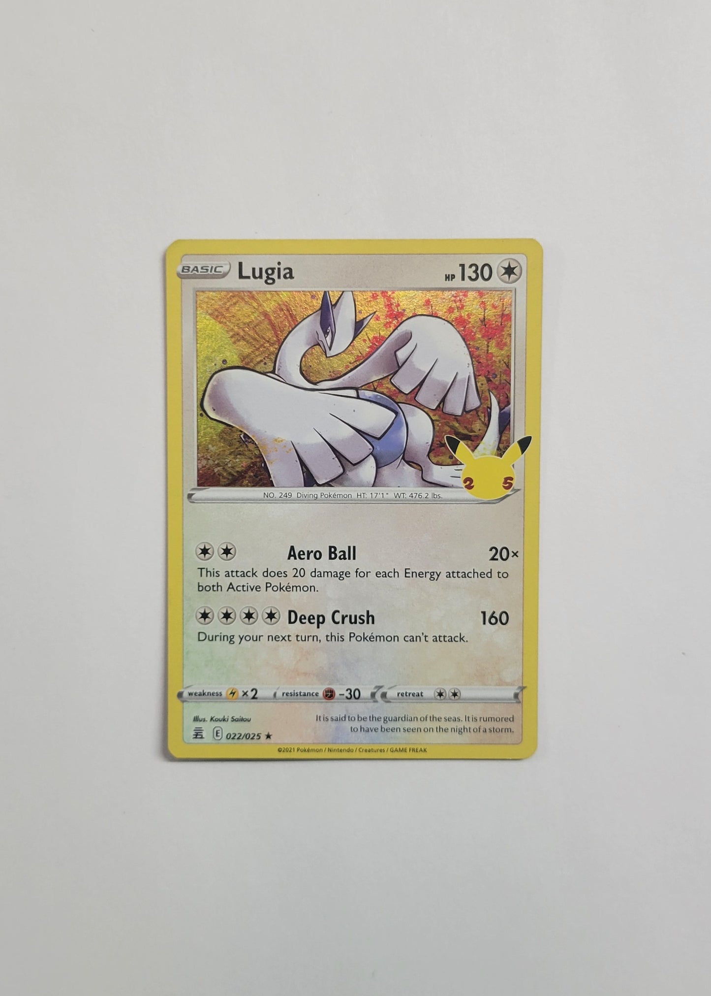 Lugia 022/025 - Celebrations