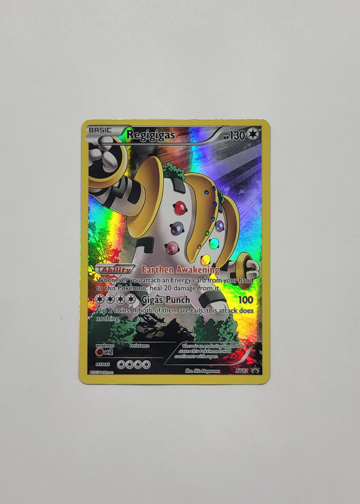 Regigigas XY82 - Black Star Promo
