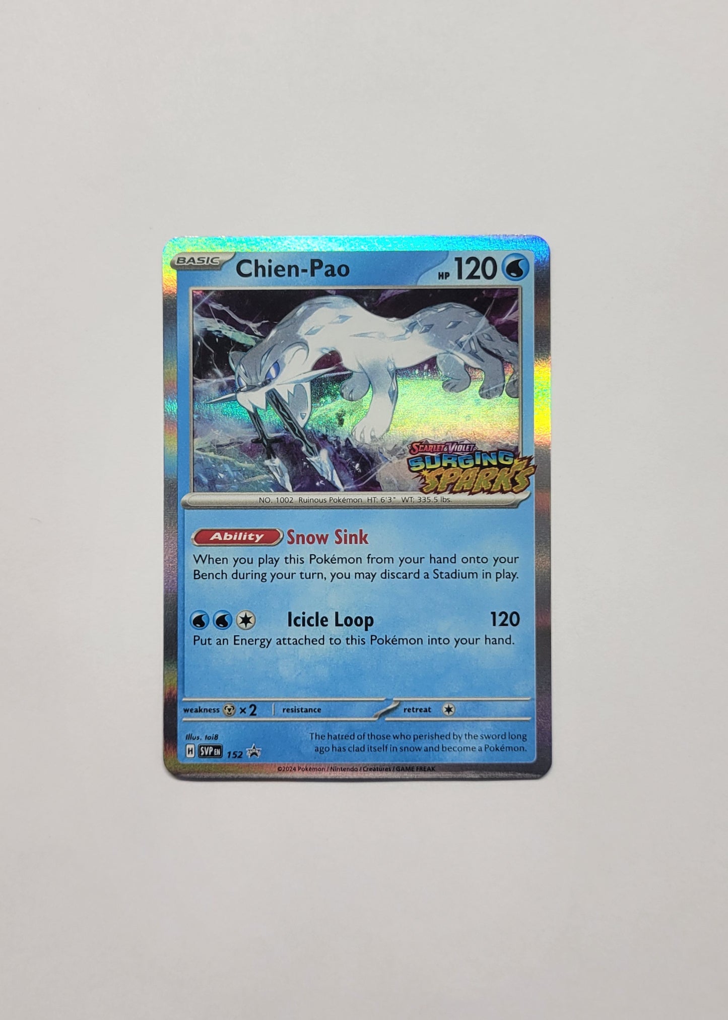 Chien-Pao SVP152 - Black Star Promo