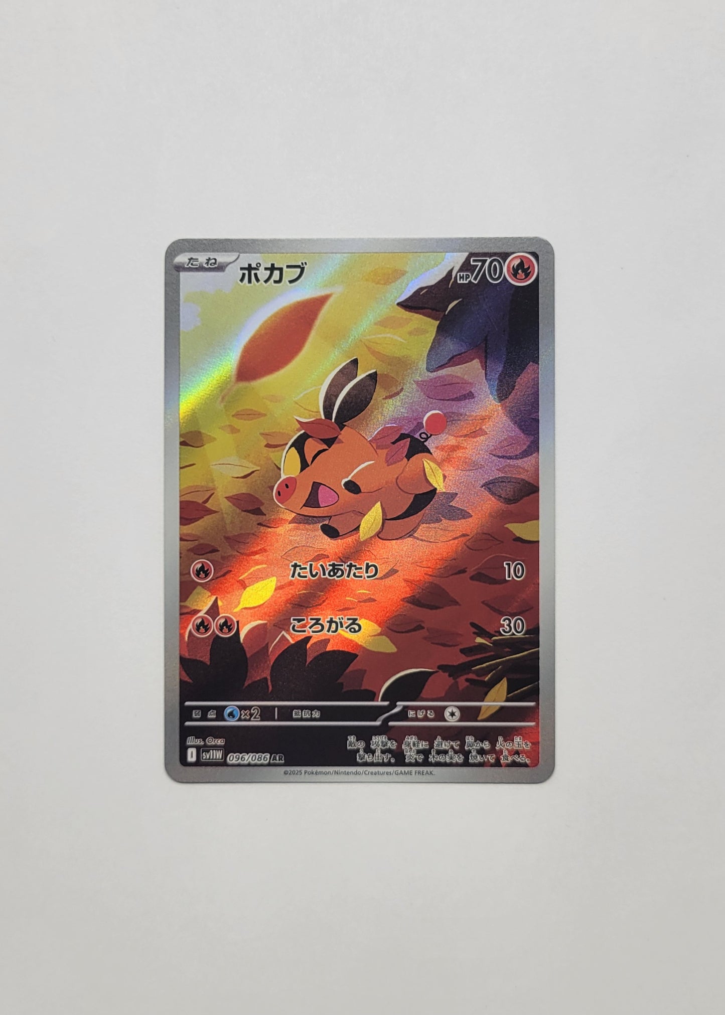 Tepig 096/086 - White Flare (Japanese)