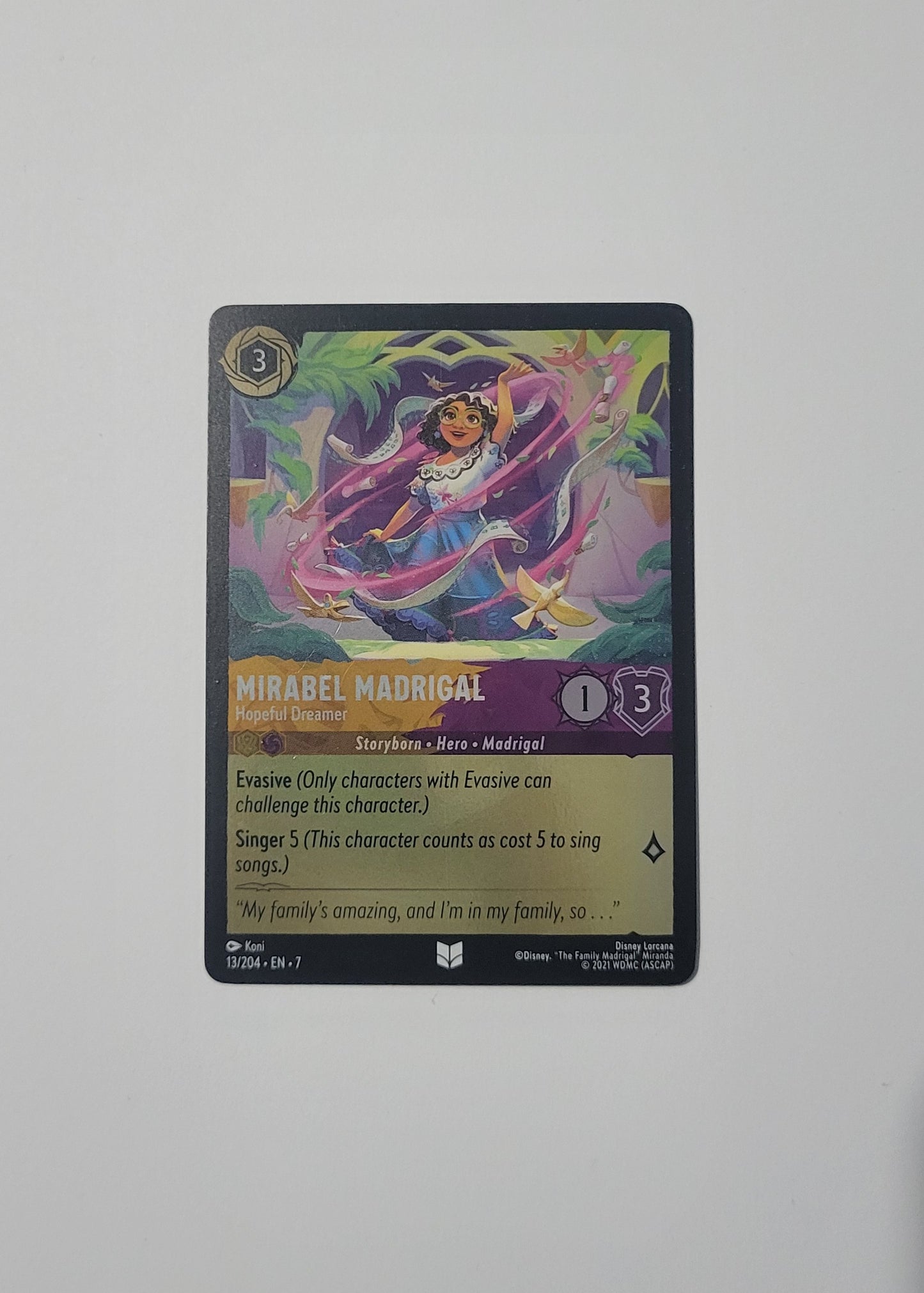 Mirabel Madrigal 13/204 (Foil) - Reign of Jafar