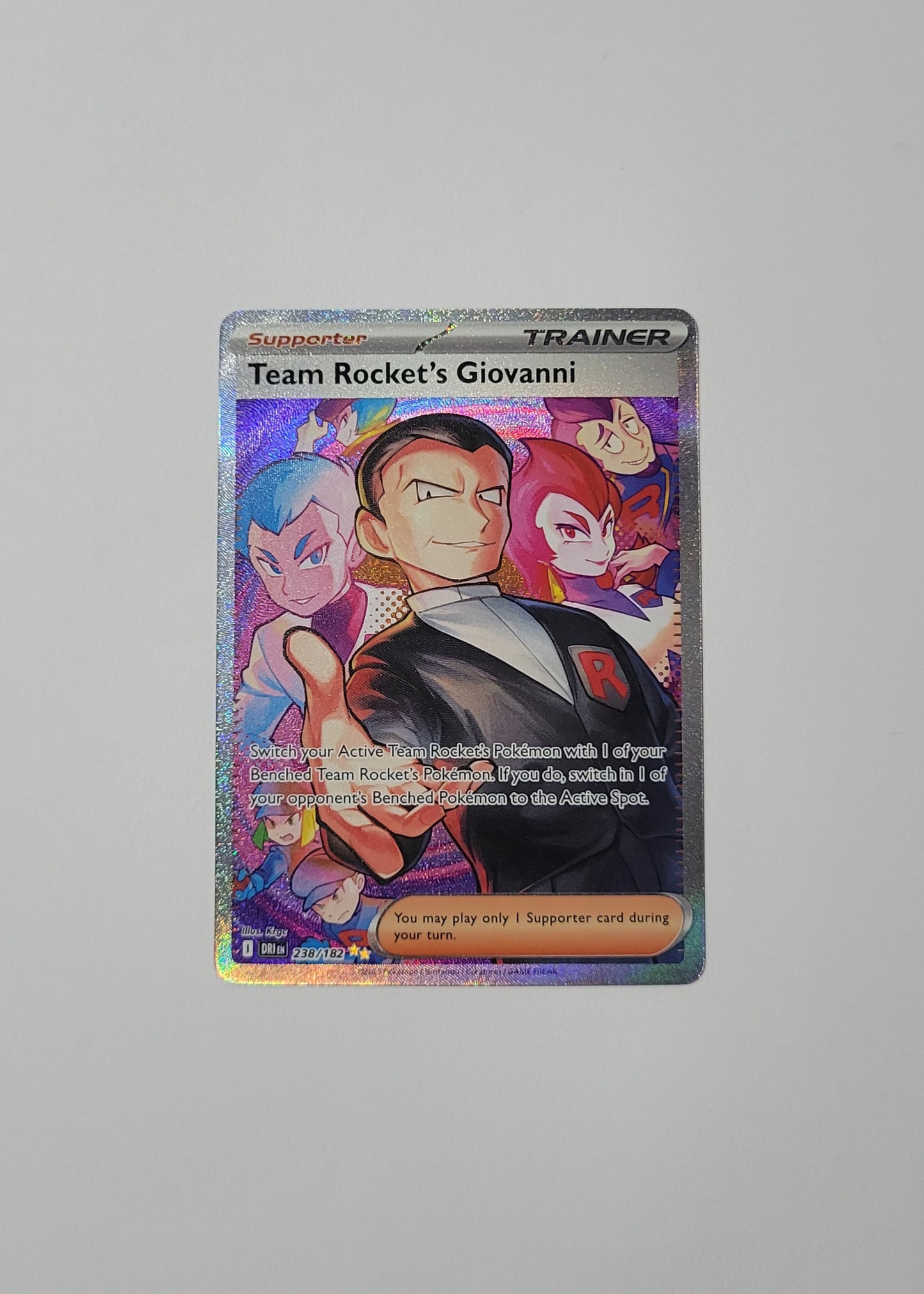Team Rocket's Giovanni 238/182 - Destined Rivals