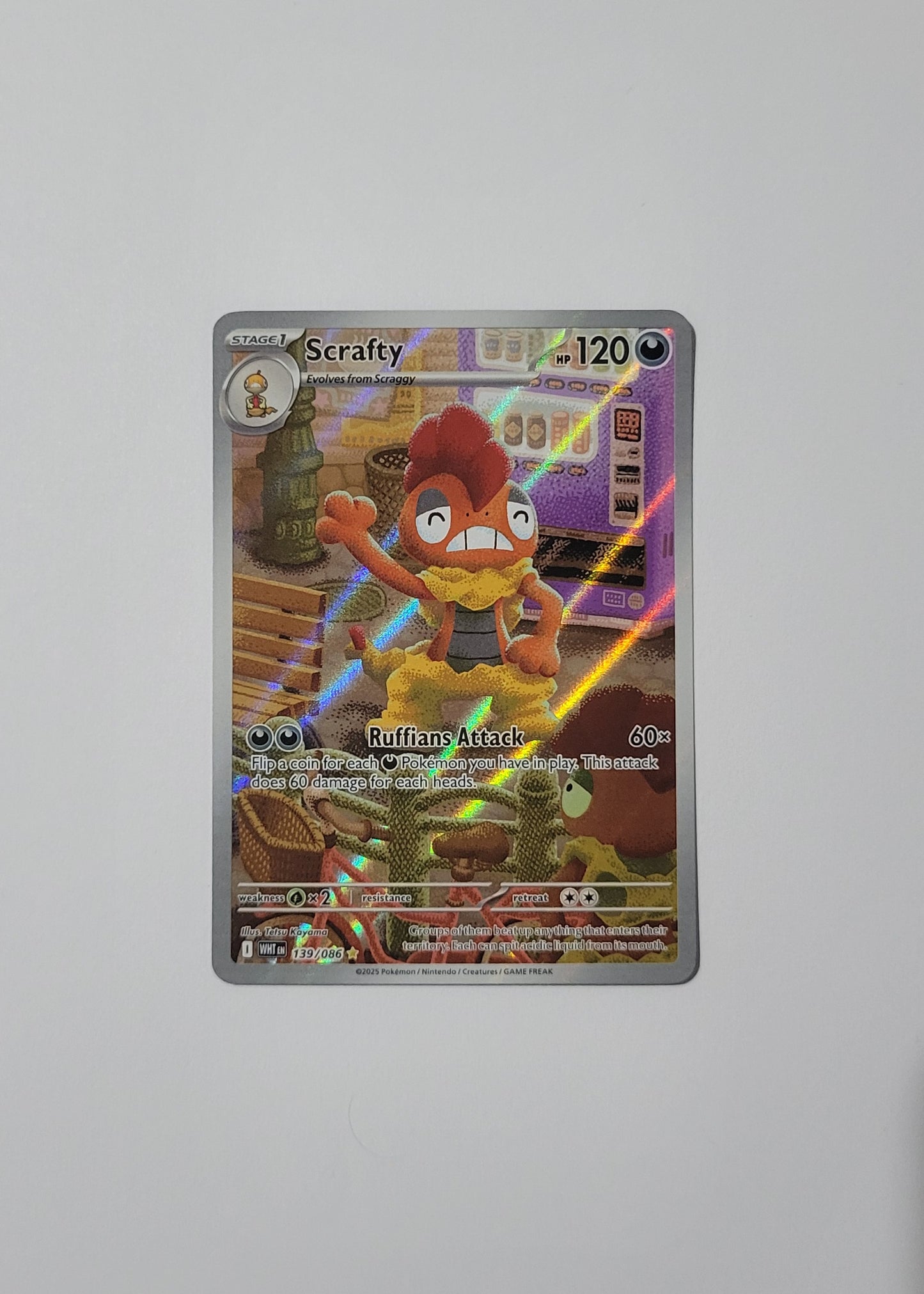Scrafty 139/086 - White Flare
