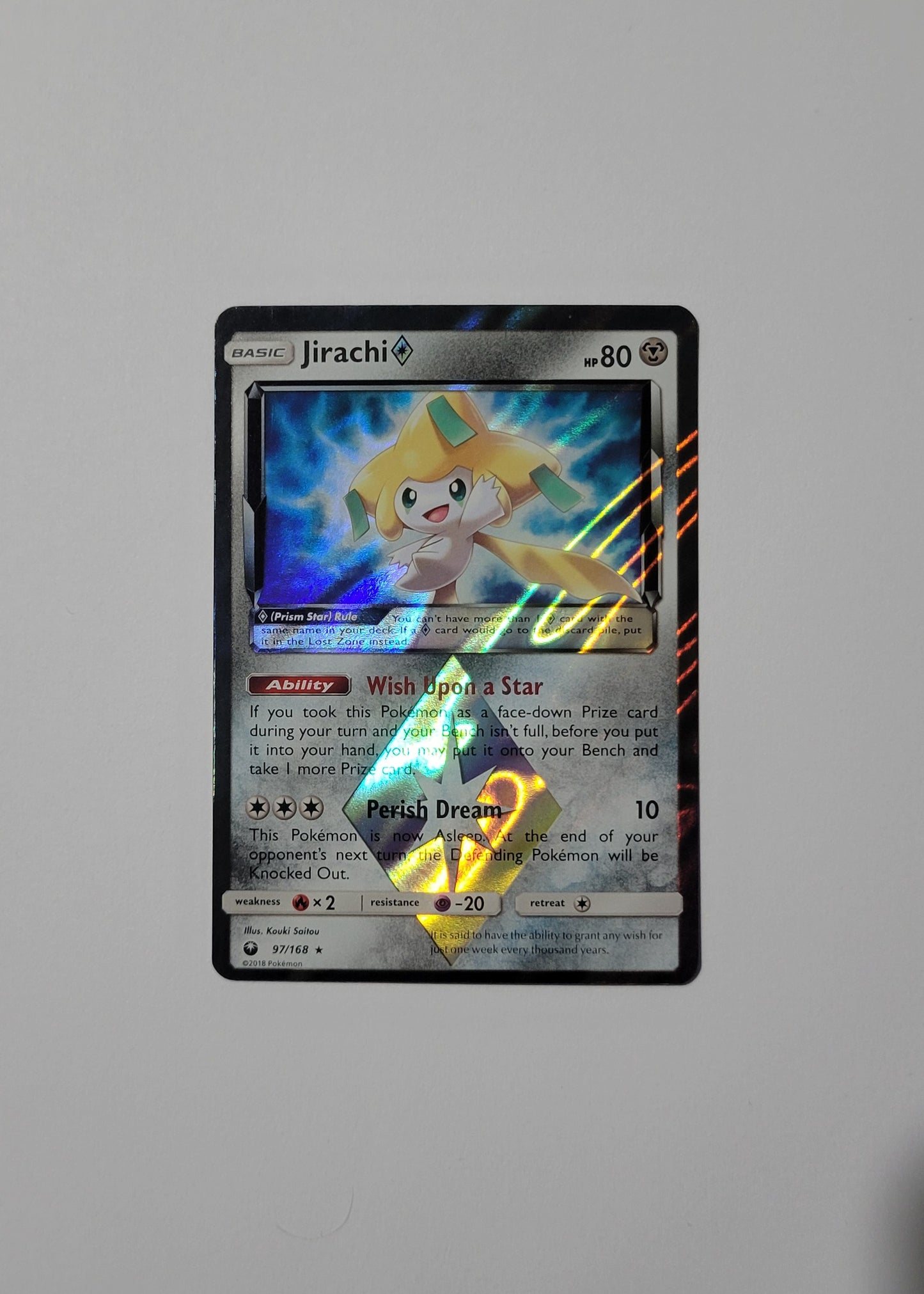 Jirachi 97/168 (Prism Star) - Celestial Storm