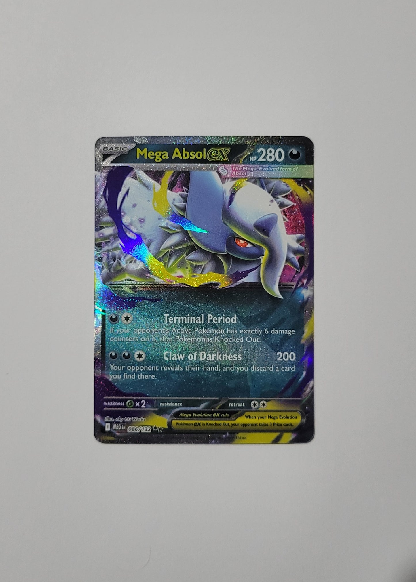 Mega Absol ex 086/132 - Mega Evolution