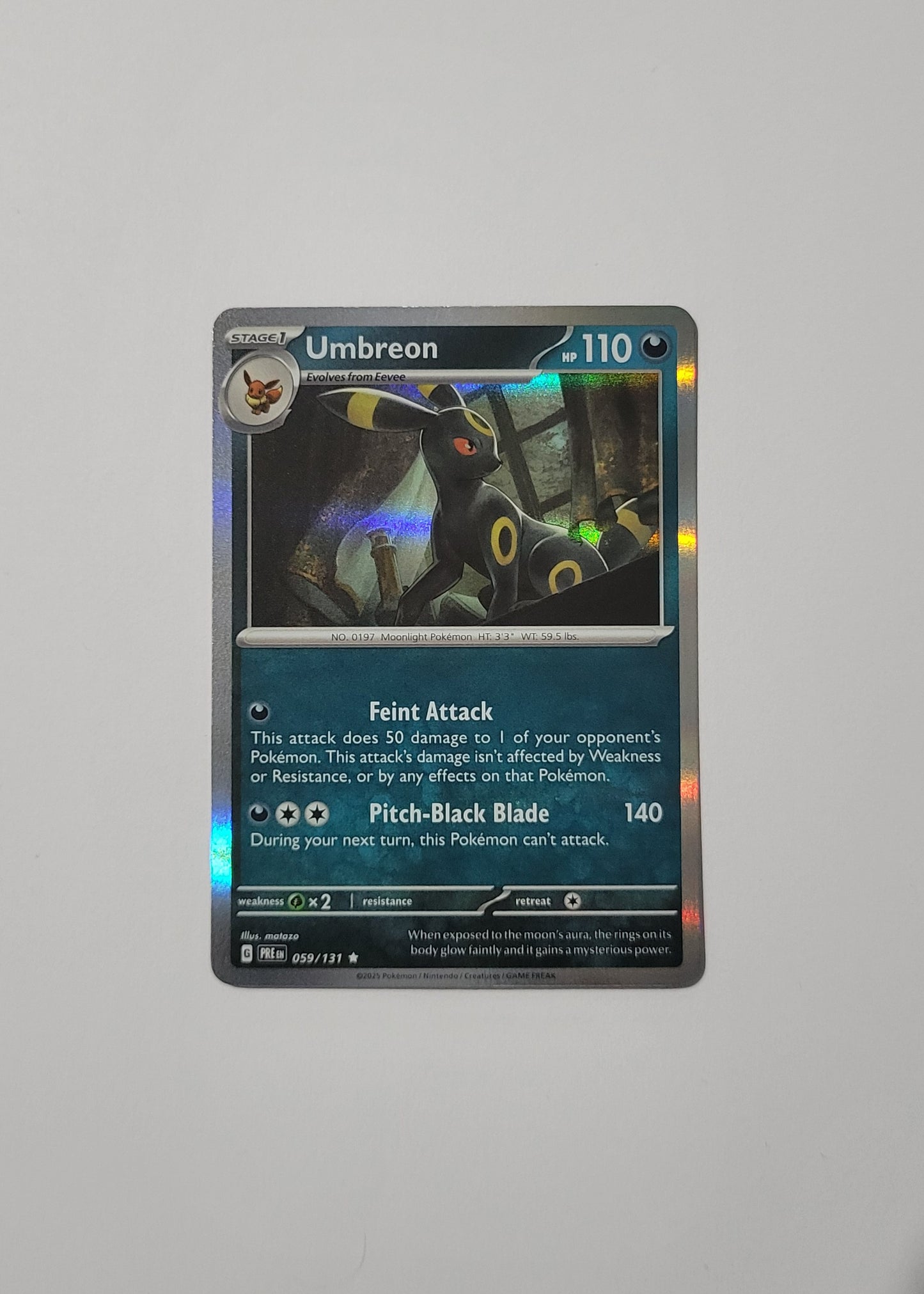 Umbreon 059/131 (Holo) - Prismatic Evolutions