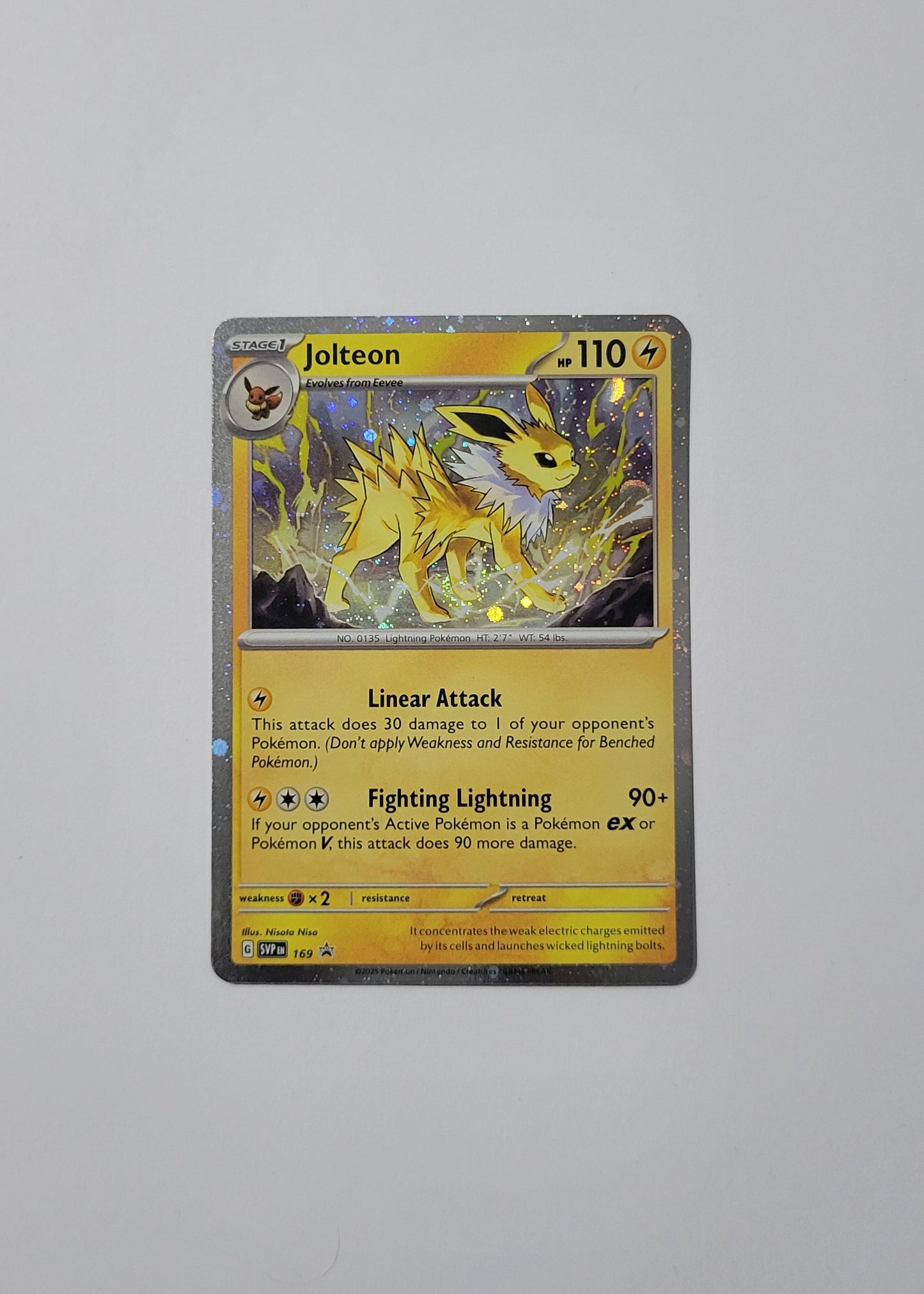 Jolteon SVP169 - Black Star Promo