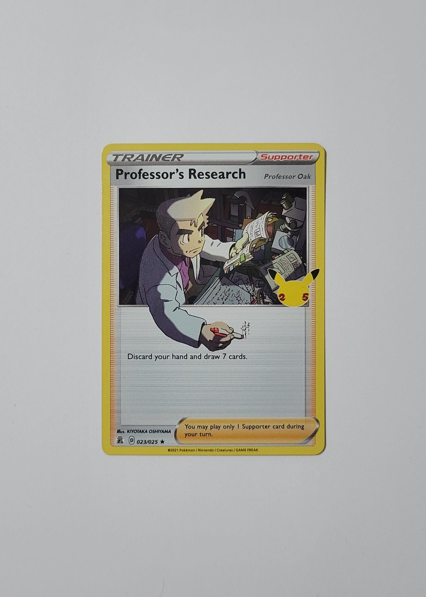 Professor's Research 023/025 - Celebrations