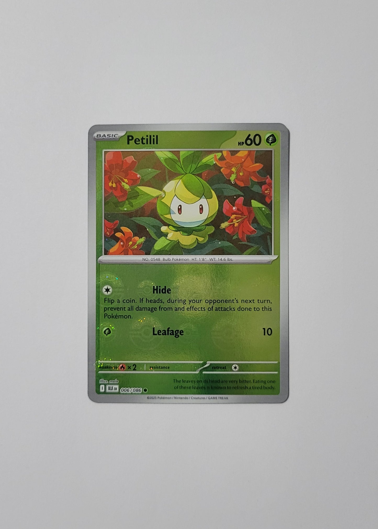 Petilil 006/086 (Poké Ball) - Black Bolt