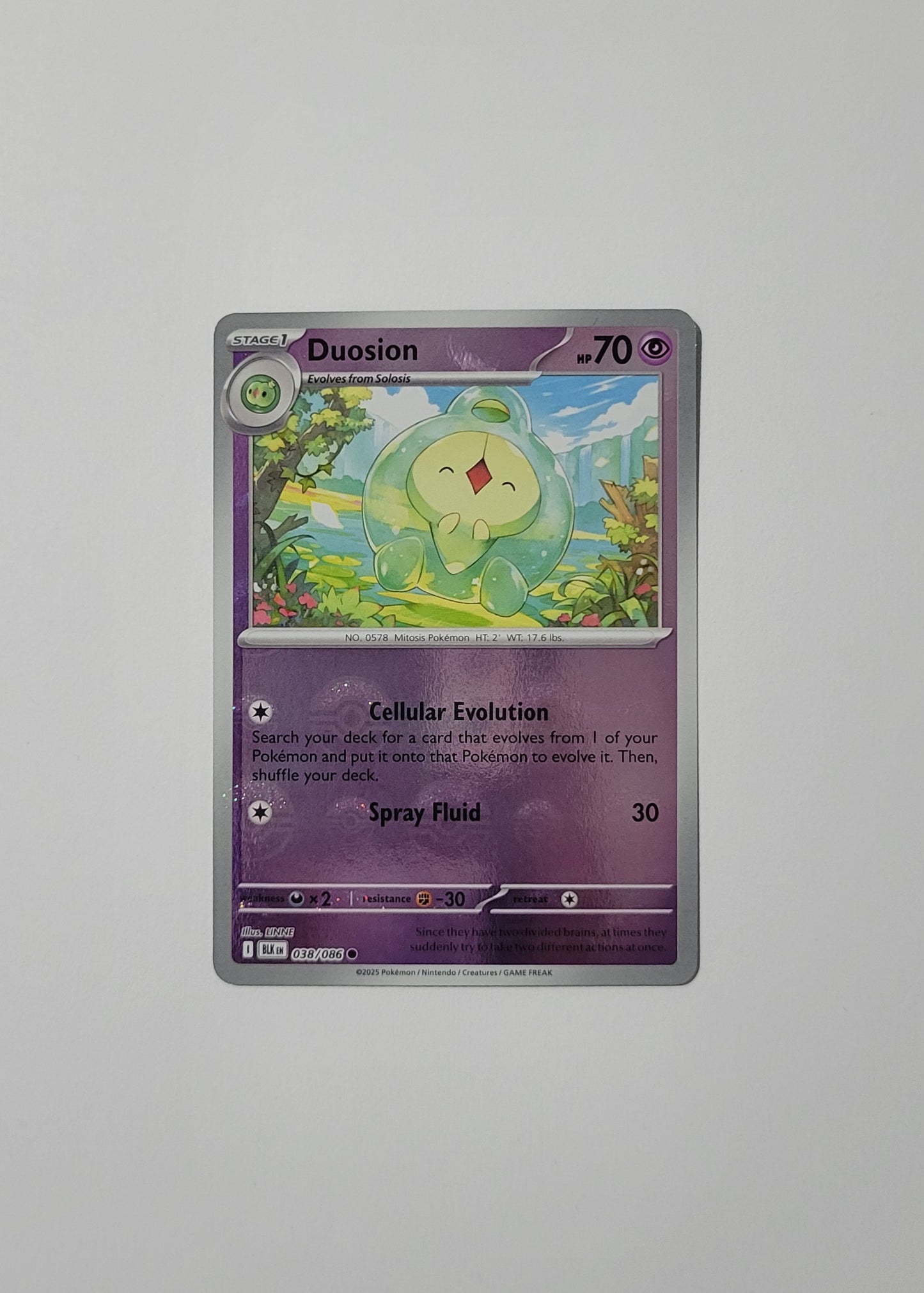 Duosion 038/086 (Poké Ball) - Black Bolt