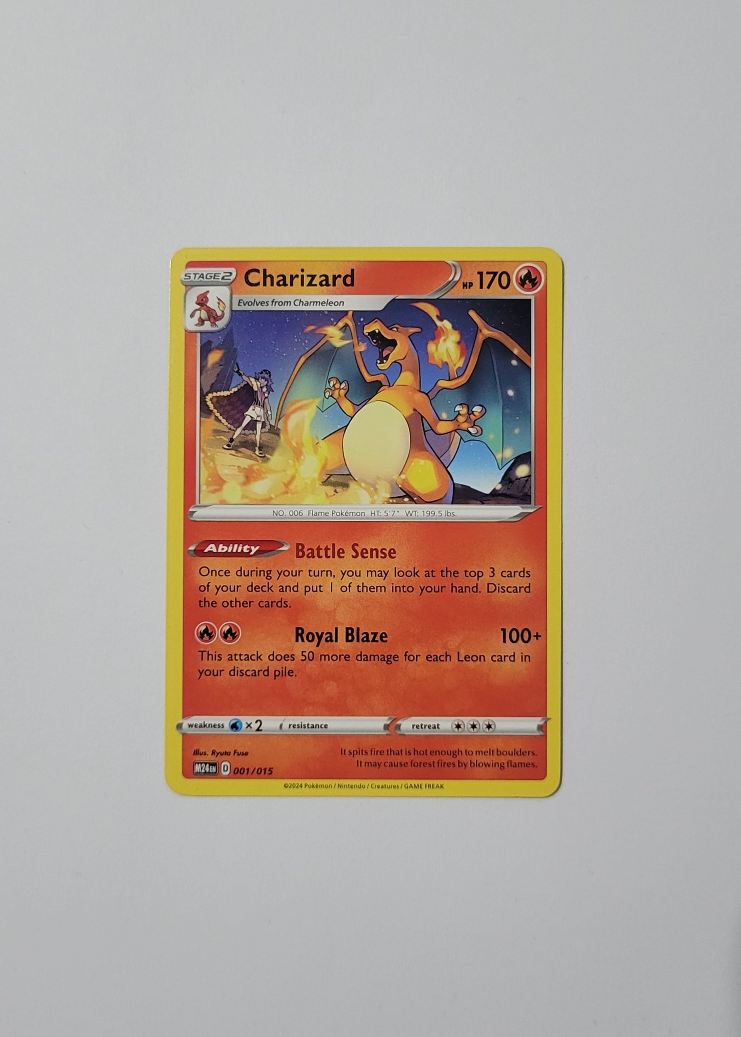 Charizard 001/015 - McDonald's Promo 2024