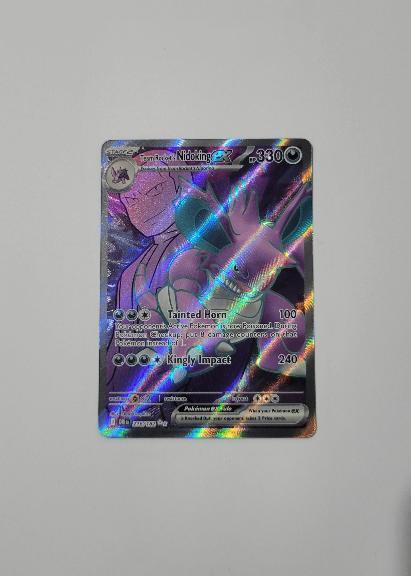 Team Rocket's Nidoking ex 216/182 - Destined Rivals