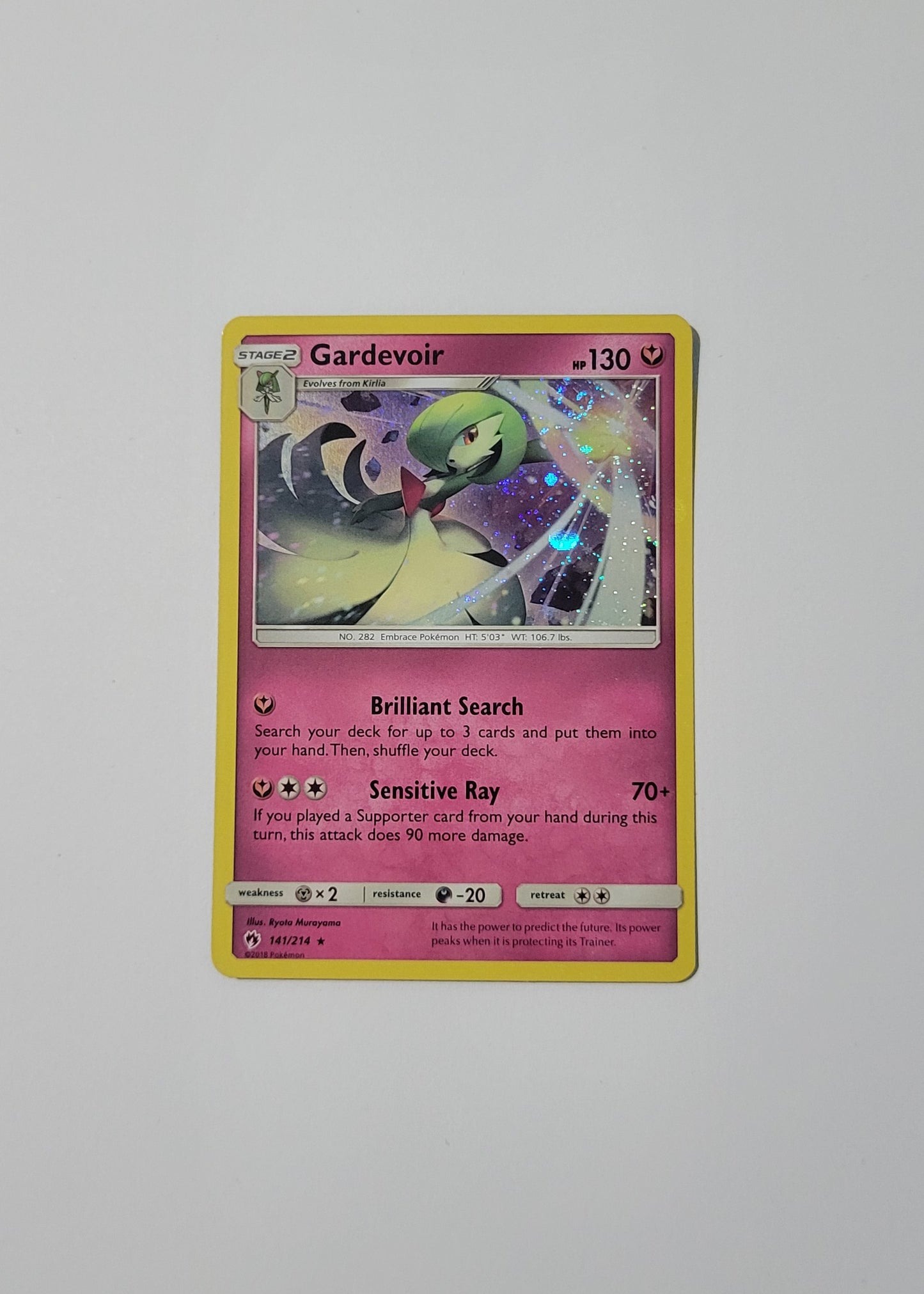 Gardevoir 141/214 (Cosmos Holo) - Lost Thunder