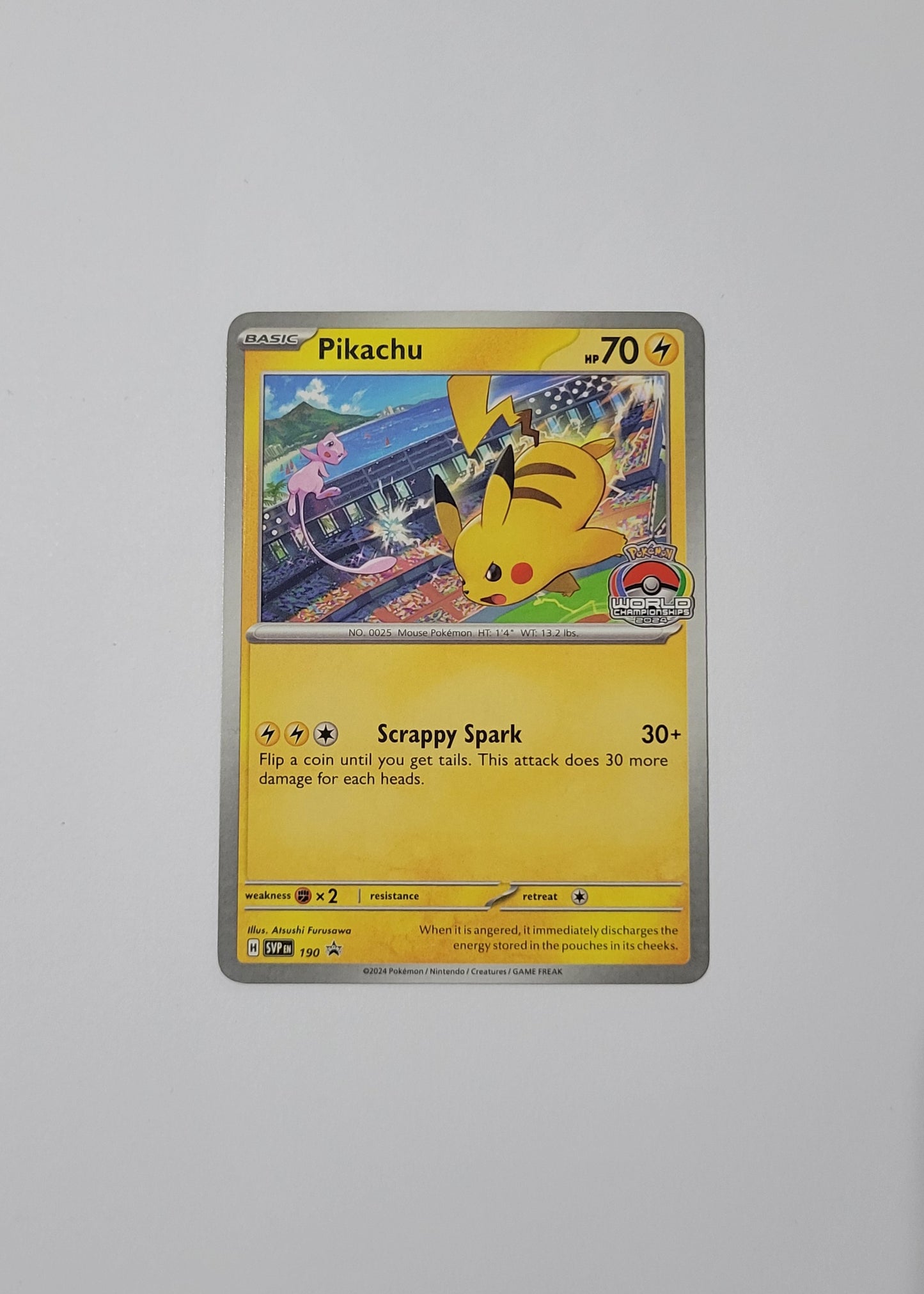 Pikachu SVP190 (Stamped) - Black Star Promo