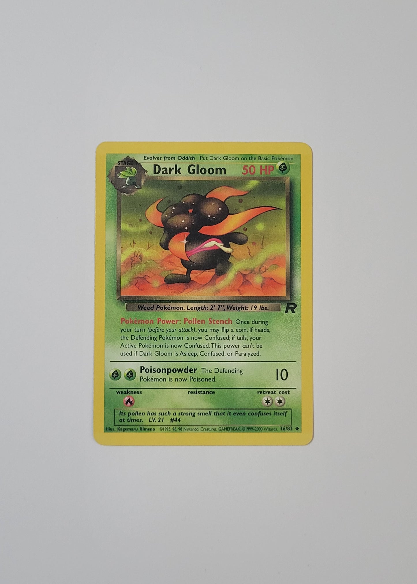 Dark Gloom 36/82 - Team Rocket