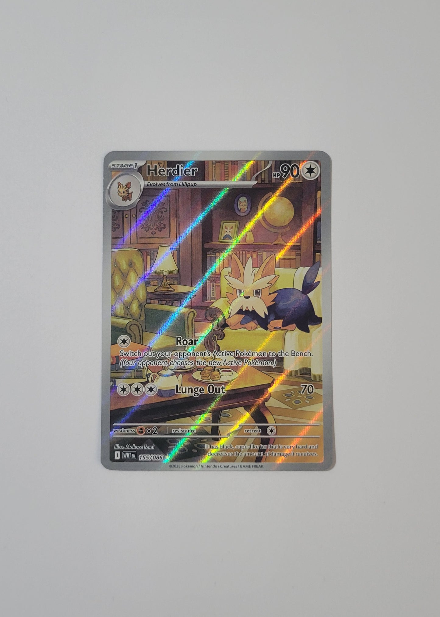 Herdier 155/086 - White Flare