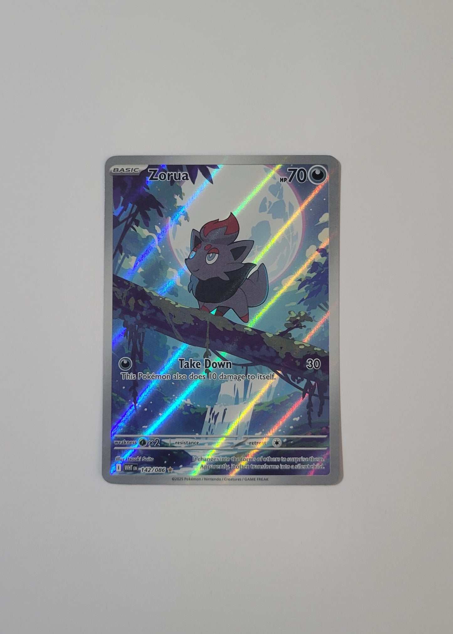 Zorua 142/086 - White Flare