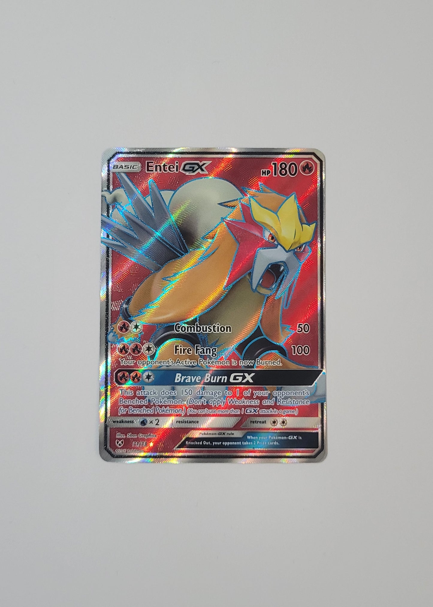 Entei GX 71/73 - Shining Legends