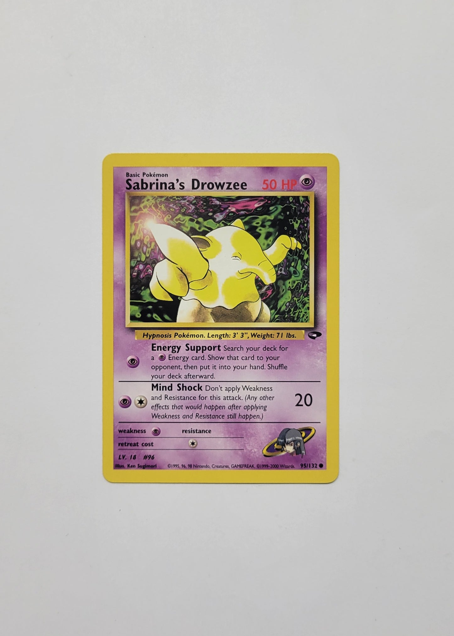 Sabrina's Drowzee 95/132 - Gym Challenge