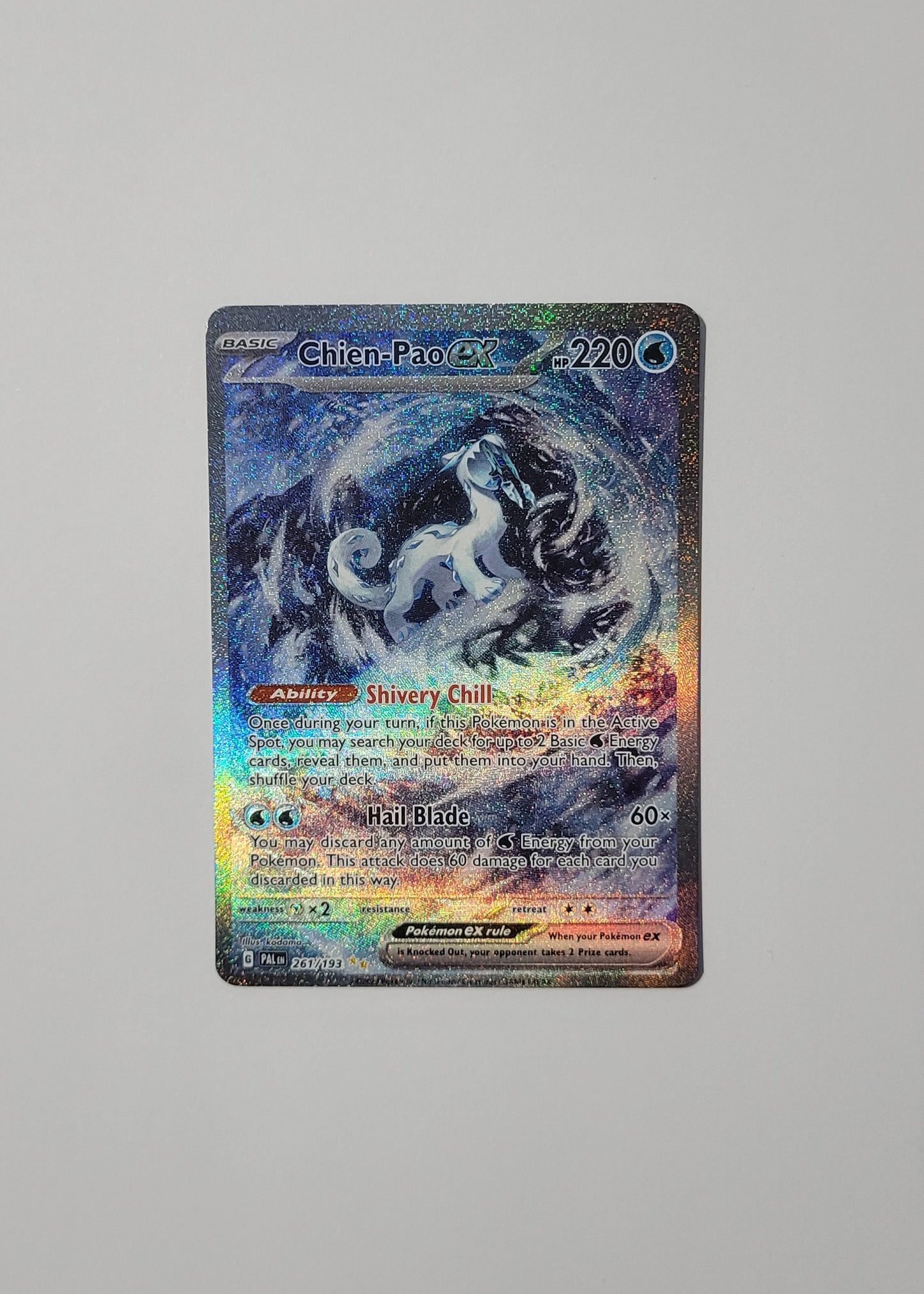 Chien-Pao ex 261/193 - Paldea Evolved