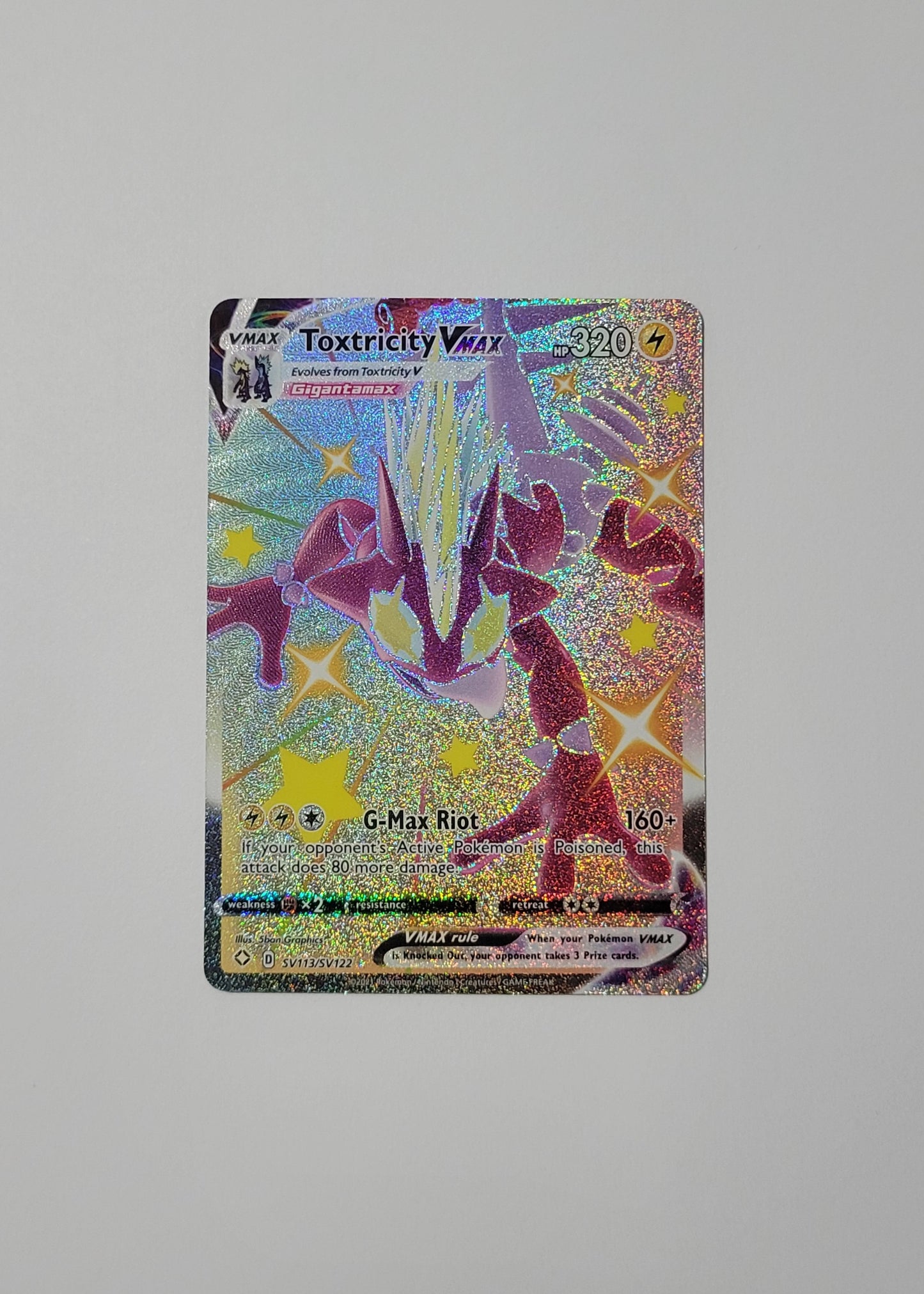 Toxtricity VMAX SV113/SV122 - Shining Fates: Shiny Vault