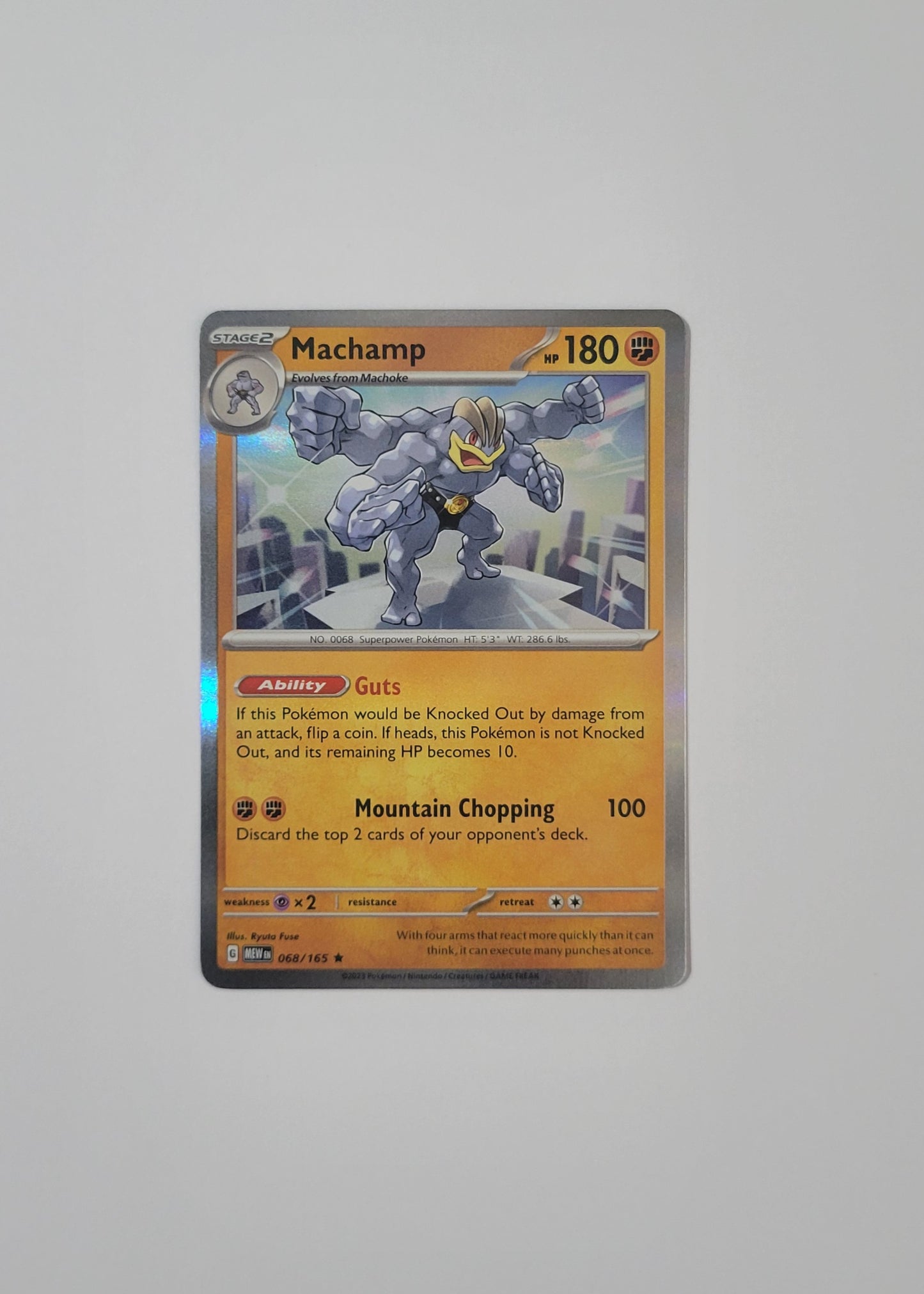 Machamp 068/165 (Holo) - 151