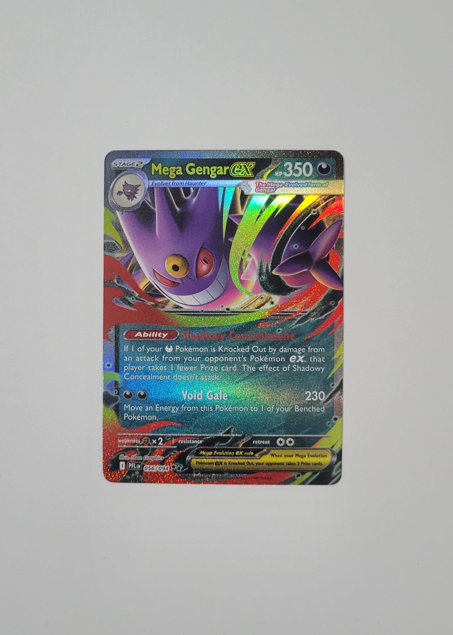 Mega Gengar ex 056/094 - Phantasmal Flames