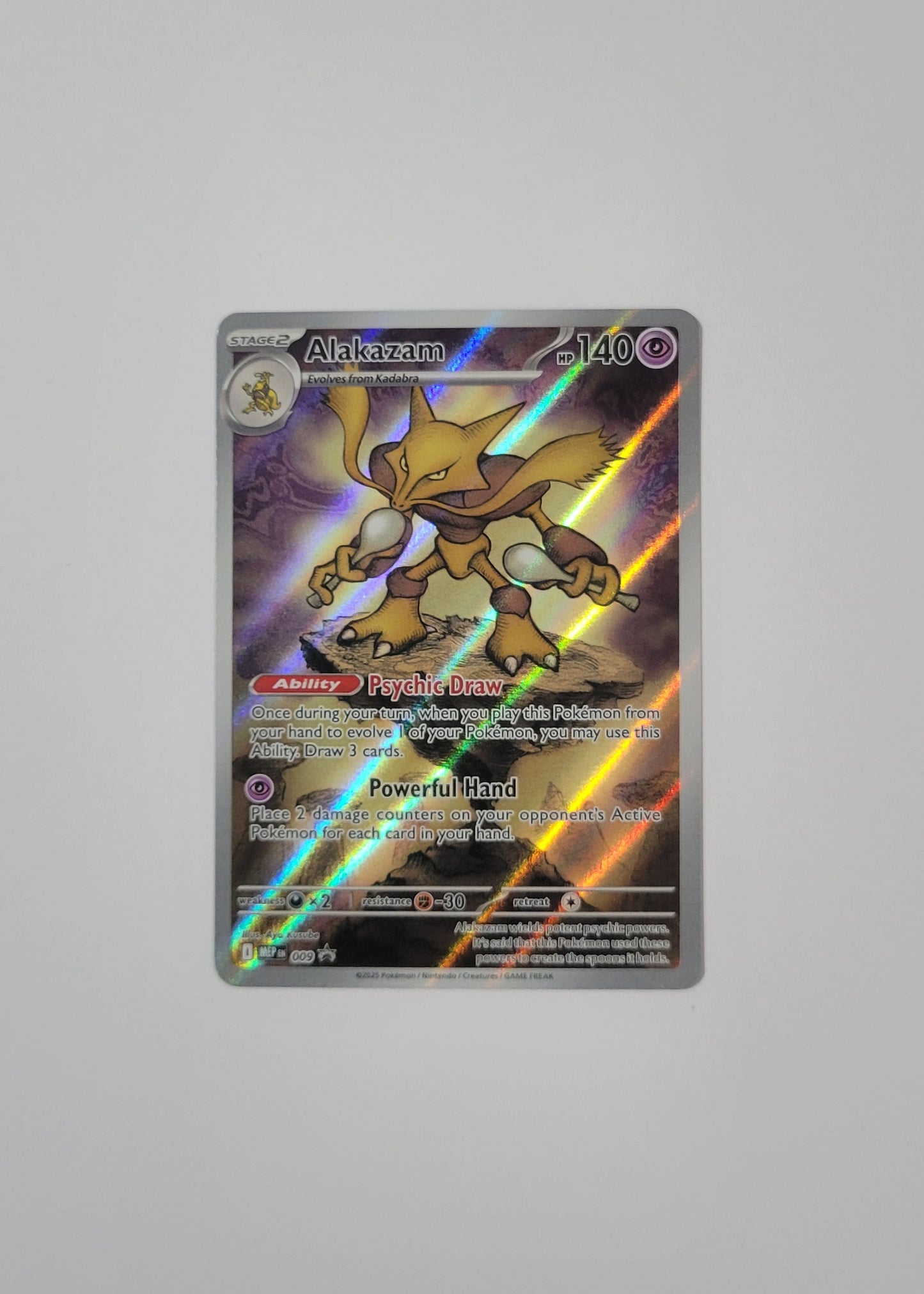 Alakazam MEP009 - Black Star Promo