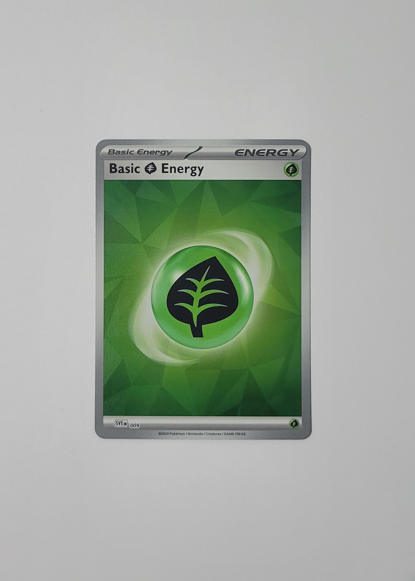 Basic Grass Energy SVE009 (Holo) - Scarlet & Violet Energies