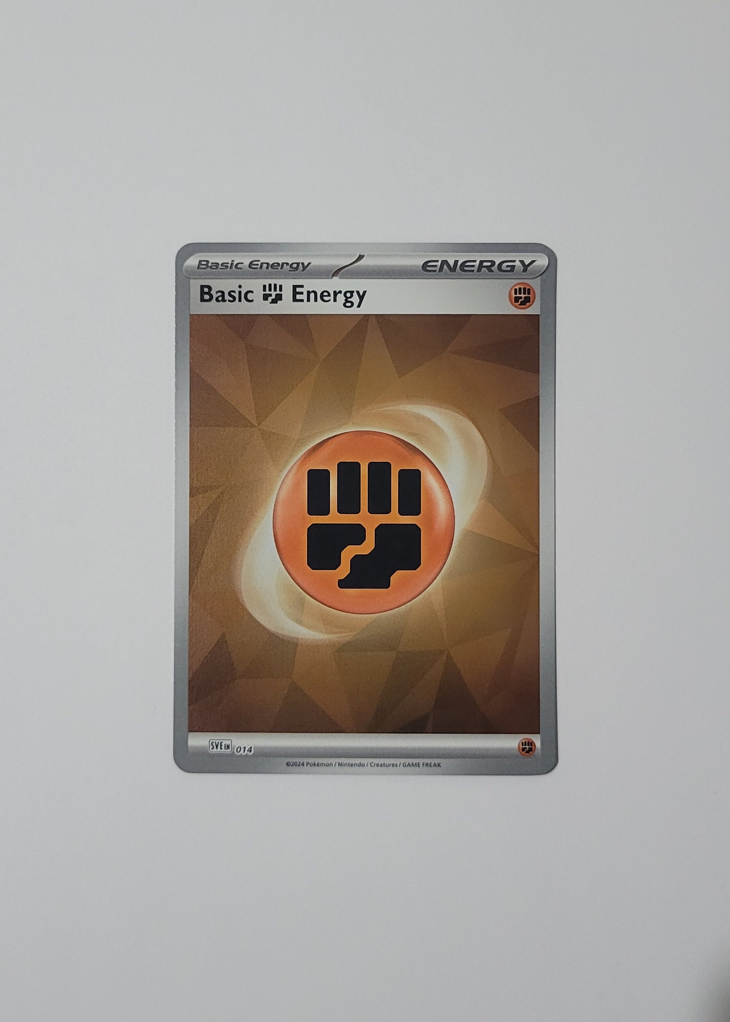 Basic Fighting Energy SVE014 (Holo) - Scarlet & Violet Energies