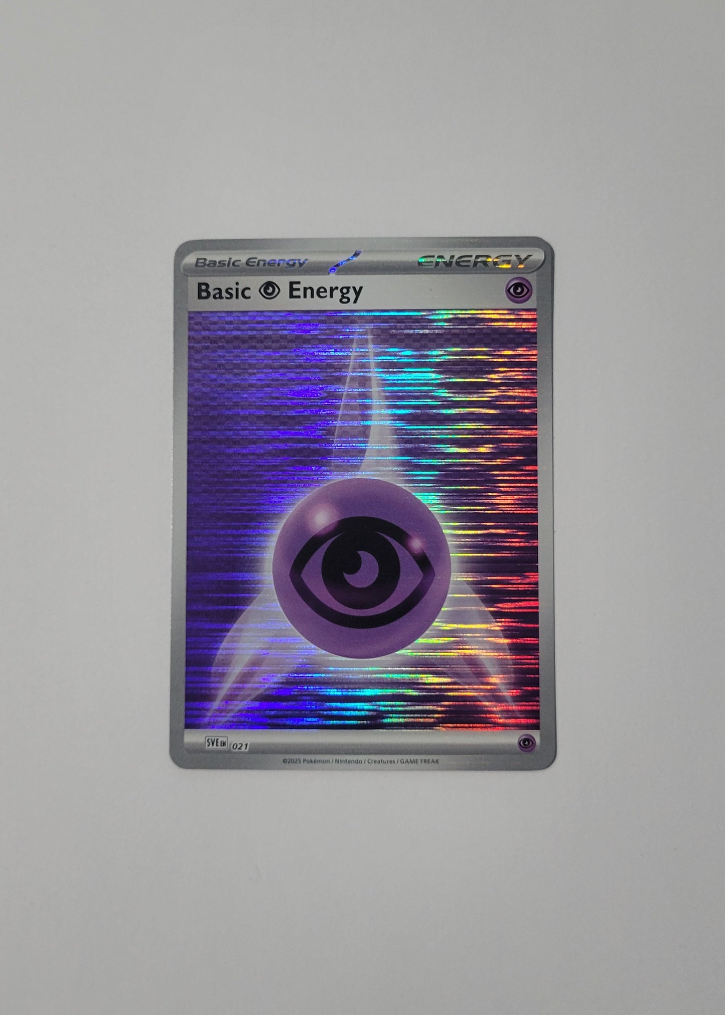 Basic Psychic Energy SVE021 (Holo) - Scarlet & Violet Energies