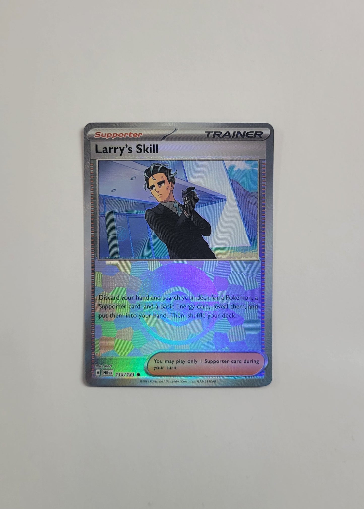 Larry's Skill 115/131 (Poké Ball) - Prismatic Evolutions