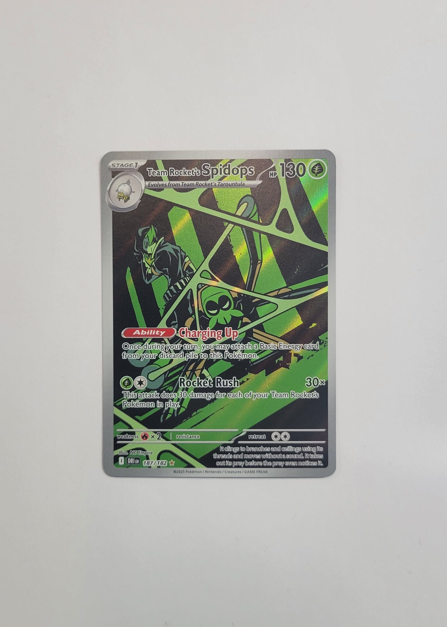 Team Rocket's Spidops 187/182 - Destined Rivals