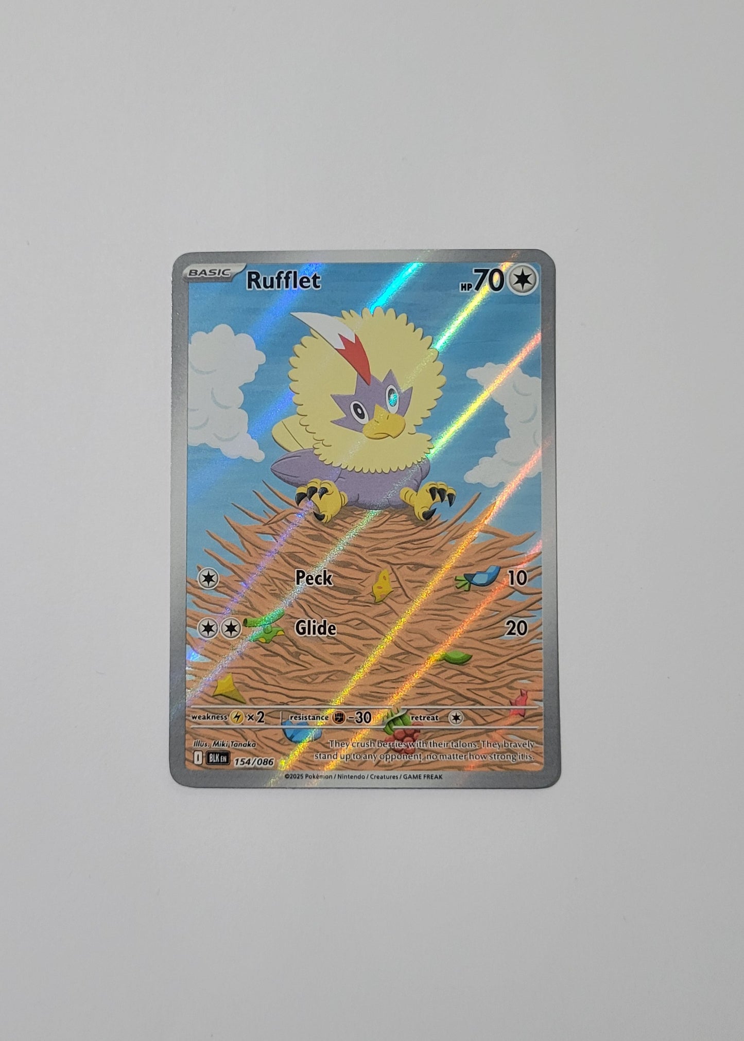 Rufflet 154/086 - Black Bolt