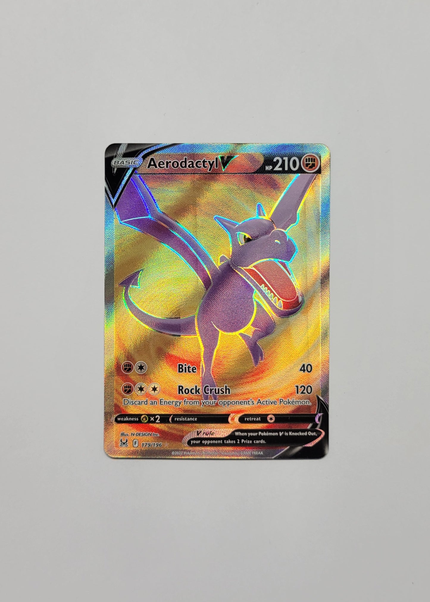 Aerodactyl V 179/196 - Lost Origin