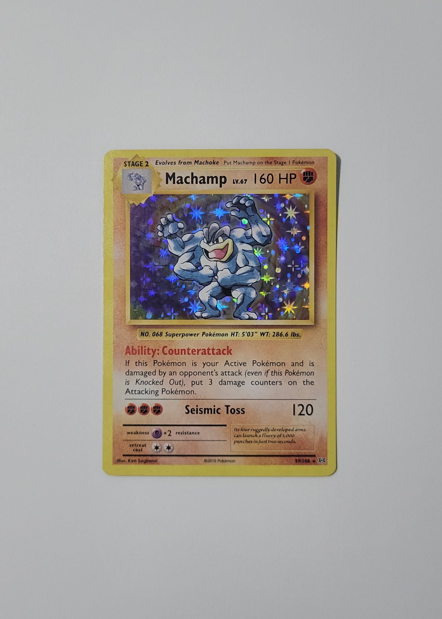 Machamp 59/108 (Holo) - Evolutions