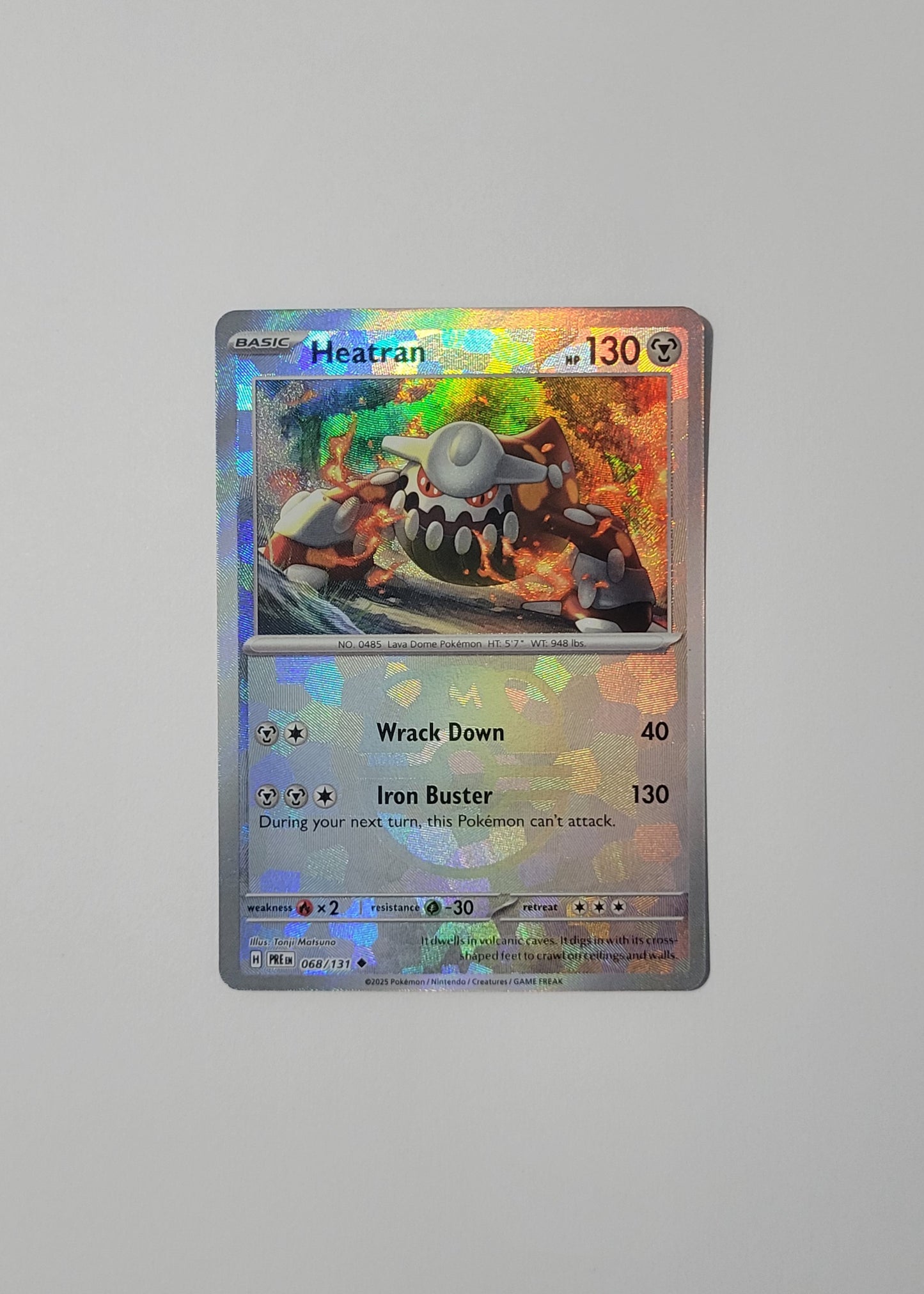 Heatran 068/131 (Master Ball) - Prismatic Evolutions