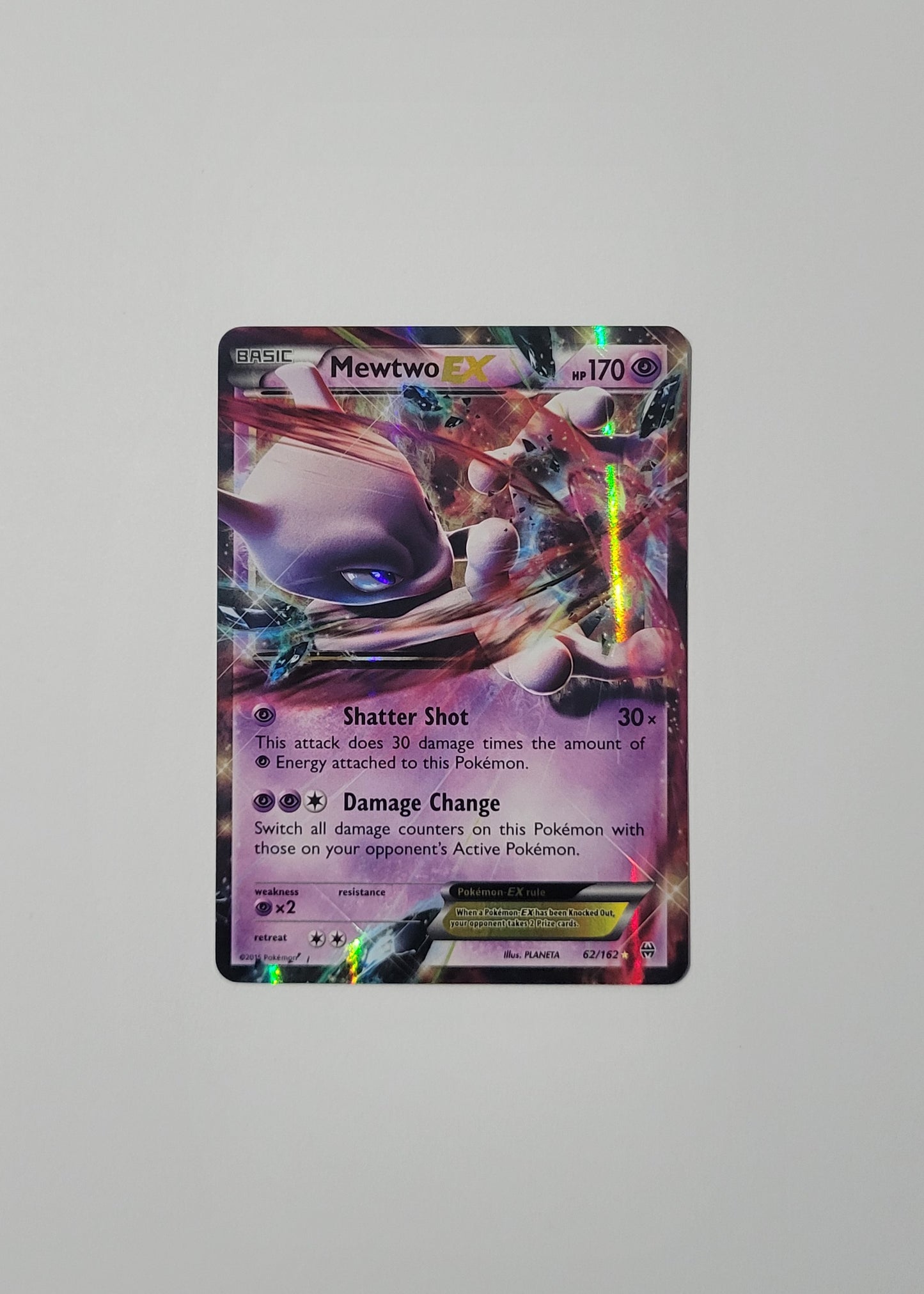 Mewtwo EX 62/162 - BREAKthrough