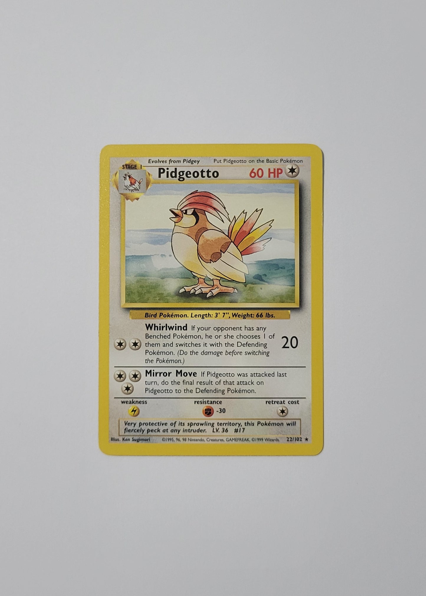 Pidgeotto 22/102 - Base Set