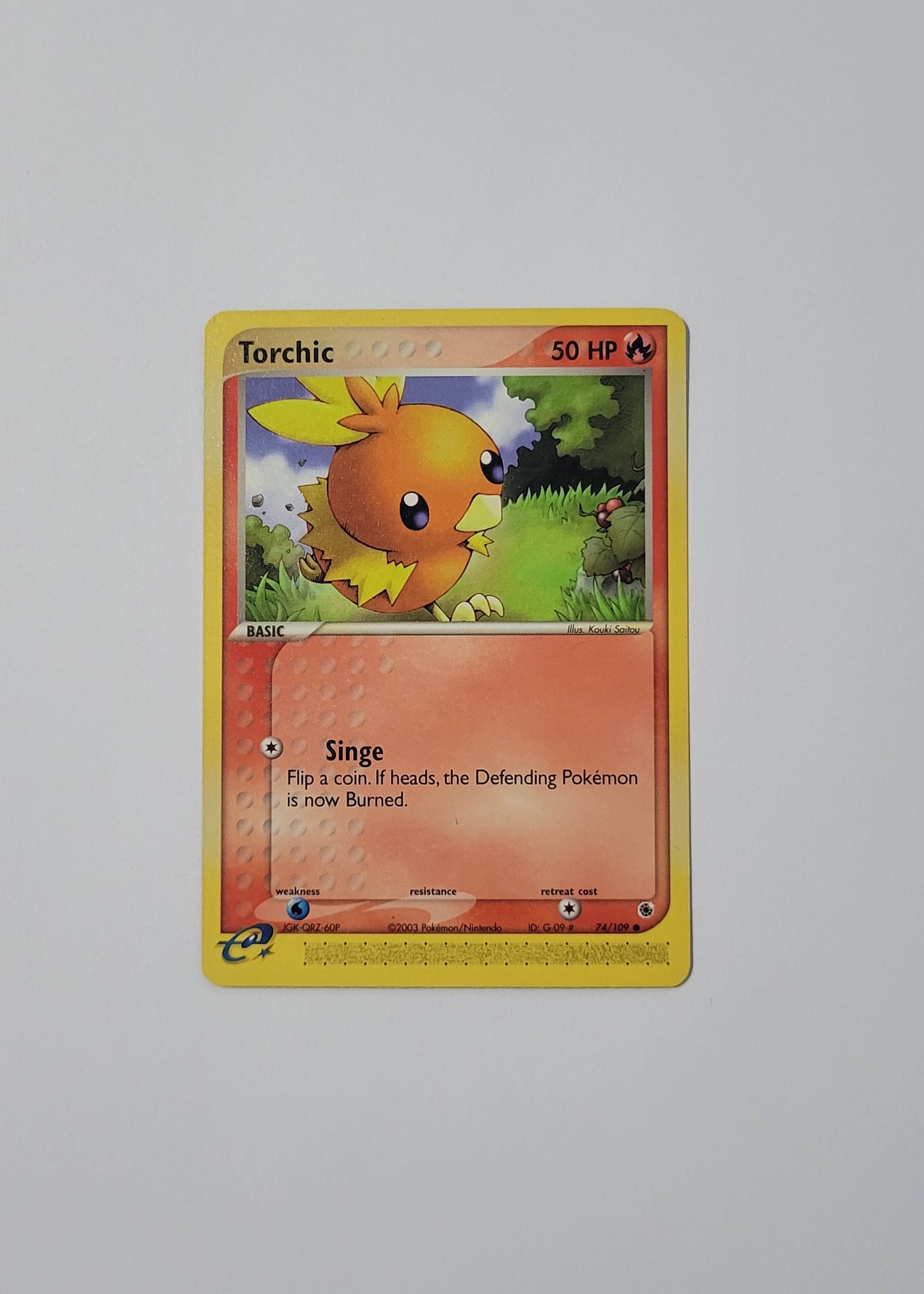 Torchic 74/109 - EX Ruby & Sapphire