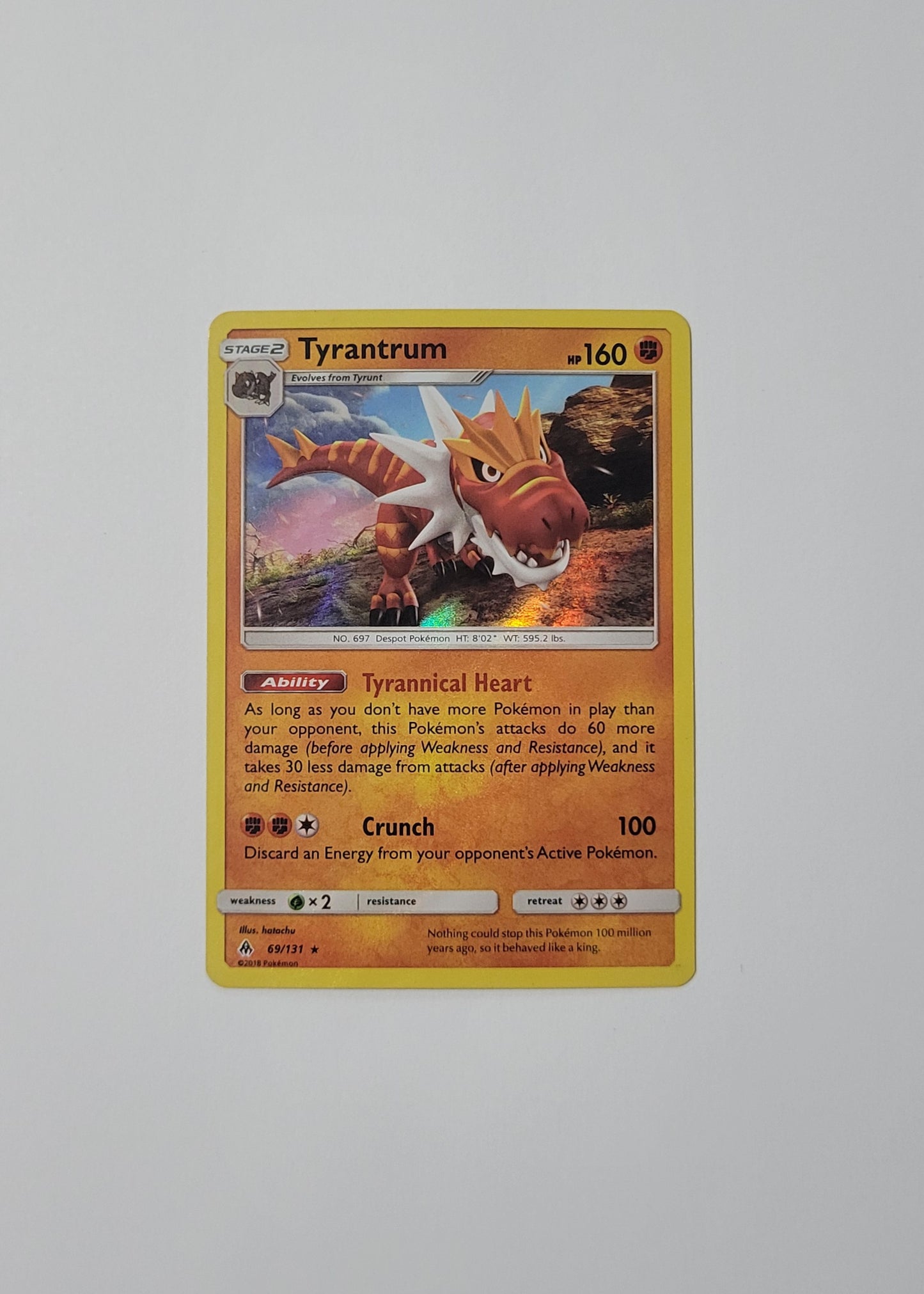 Tyrantrum 69/131 (Holo) - Forbidden Light