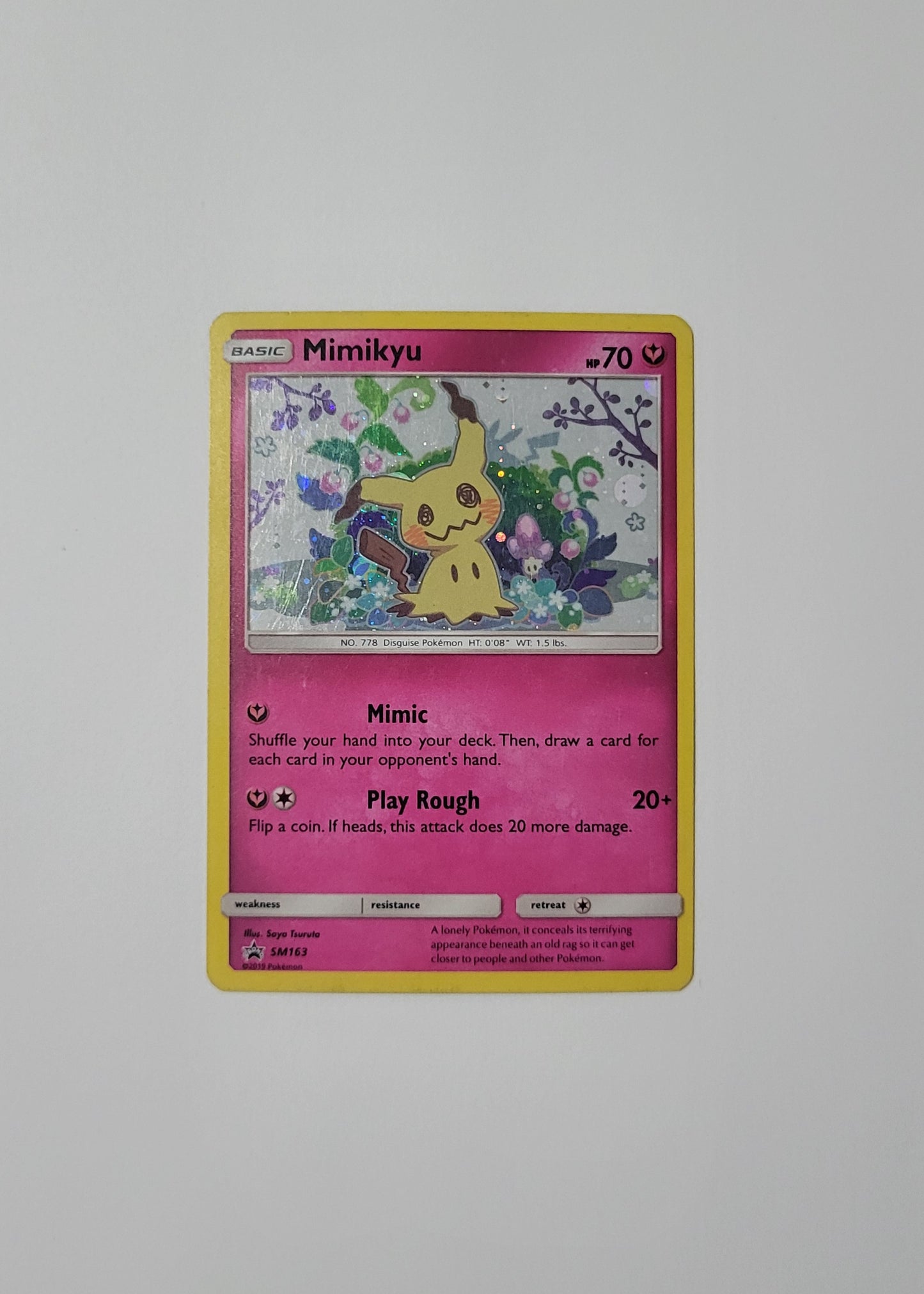 Mimikyu SM163 - Black Star Promo
