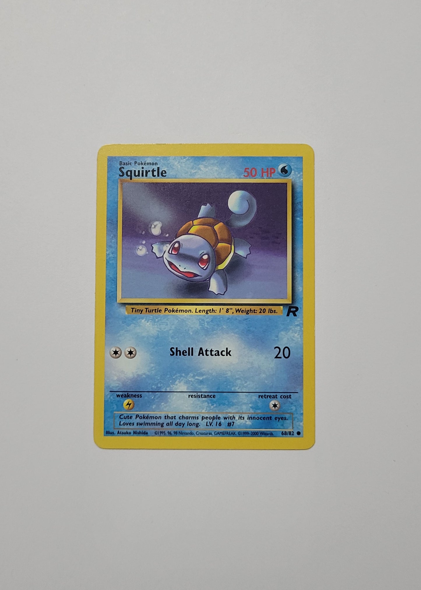 Squirtle 68/82 - Team Rocket