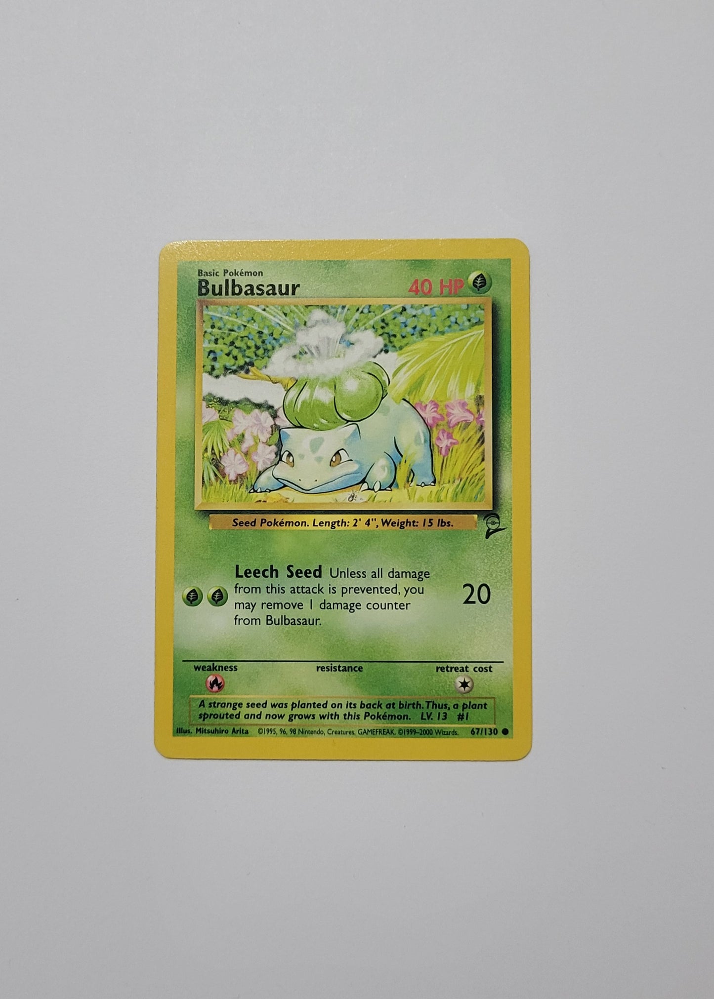 Bulbasaur 67/130 - Base Set 2