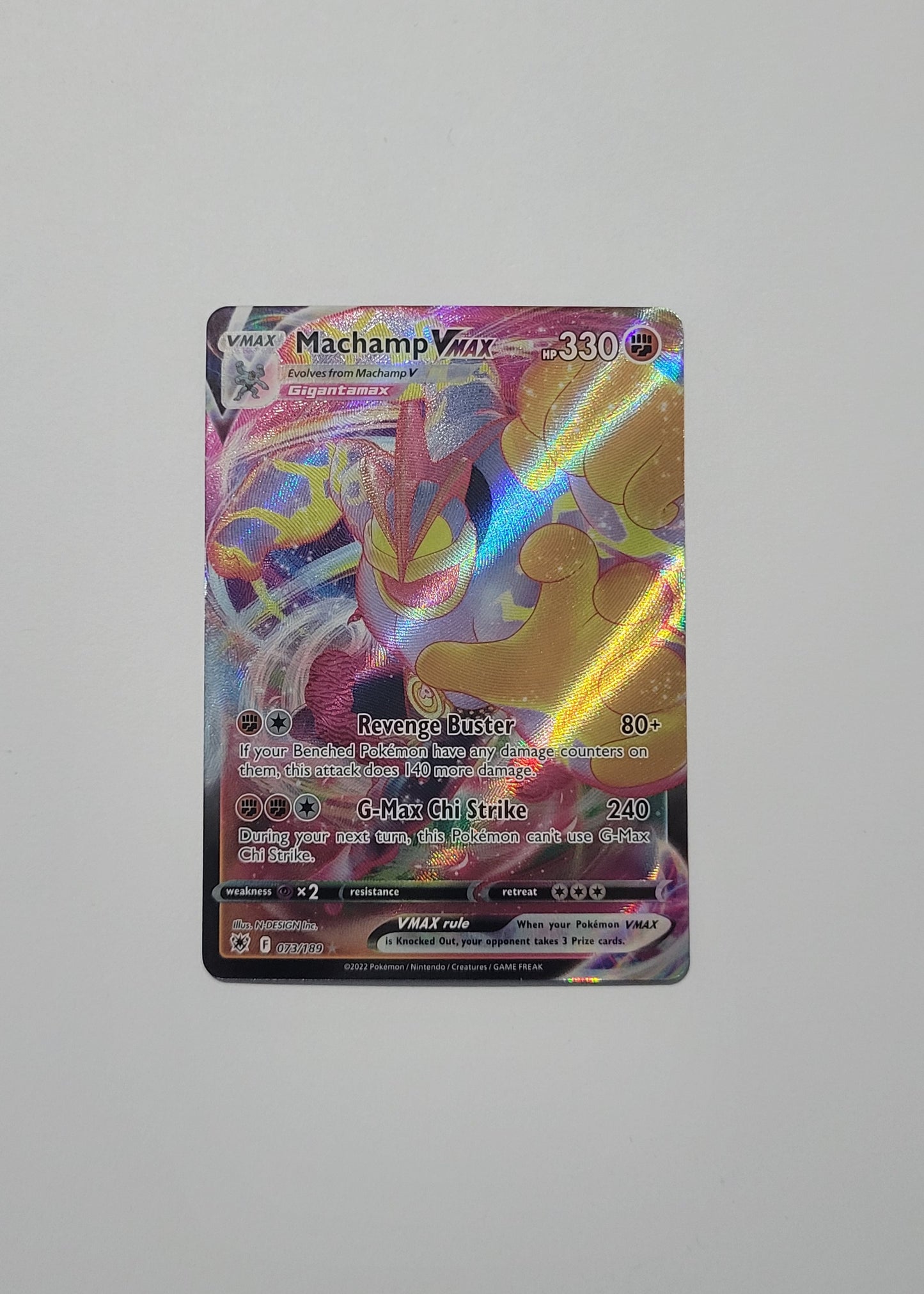 Machamp VMAX 073/189 - Astral Radiance
